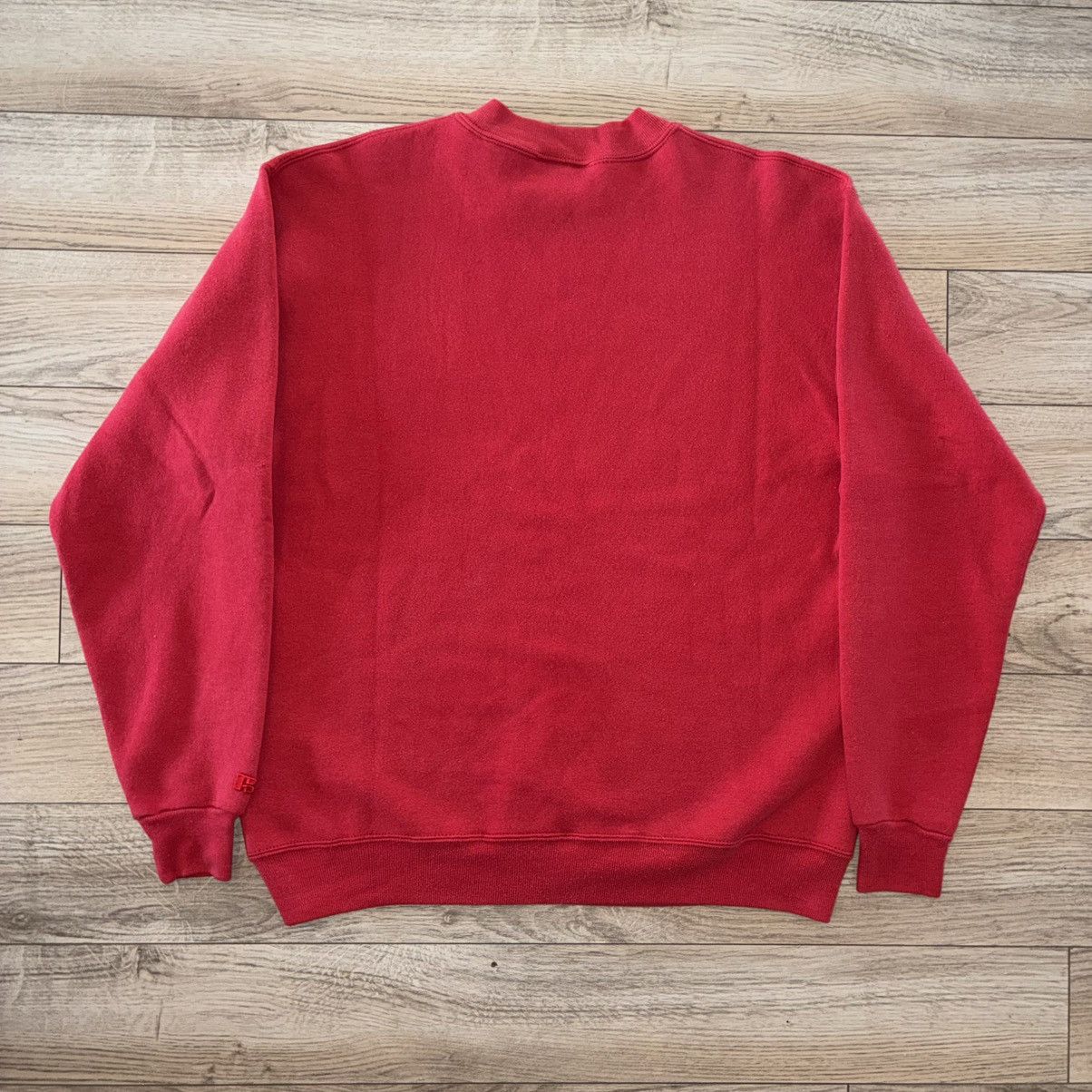 Russell Athletic 70s/80s Russell Athletic red crewneck sweatshirt Size US L / EU 52-54 / 3 - 6 Thumbnail