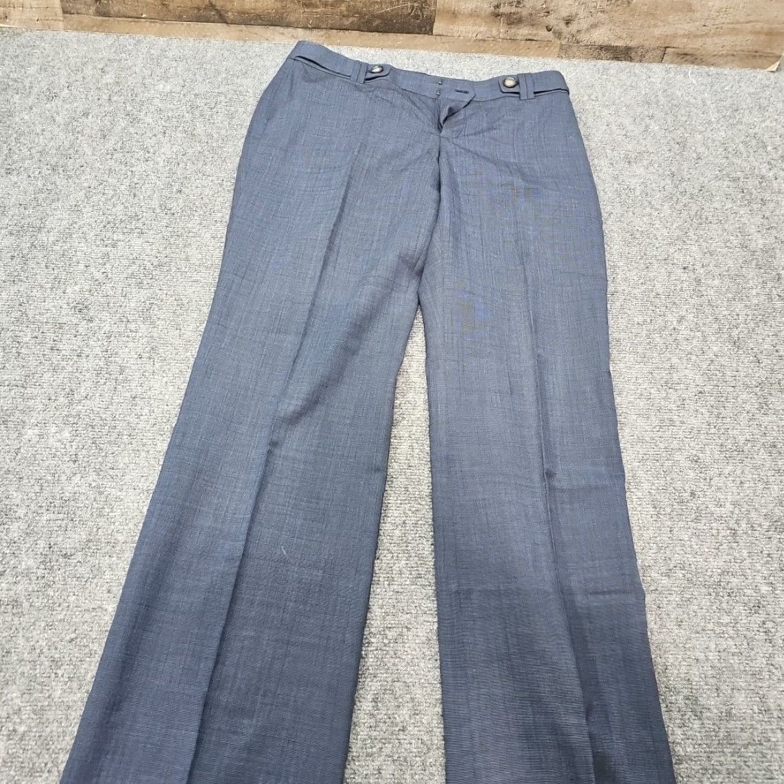Banana Republic Banana Republic Pants Women 6 Jackson Fit Blue Dress Pants Stretch Fit Regular Straight 31in Inseam Cardio? Size 28" / US 6 / IT 42 - 6 Thumbnail