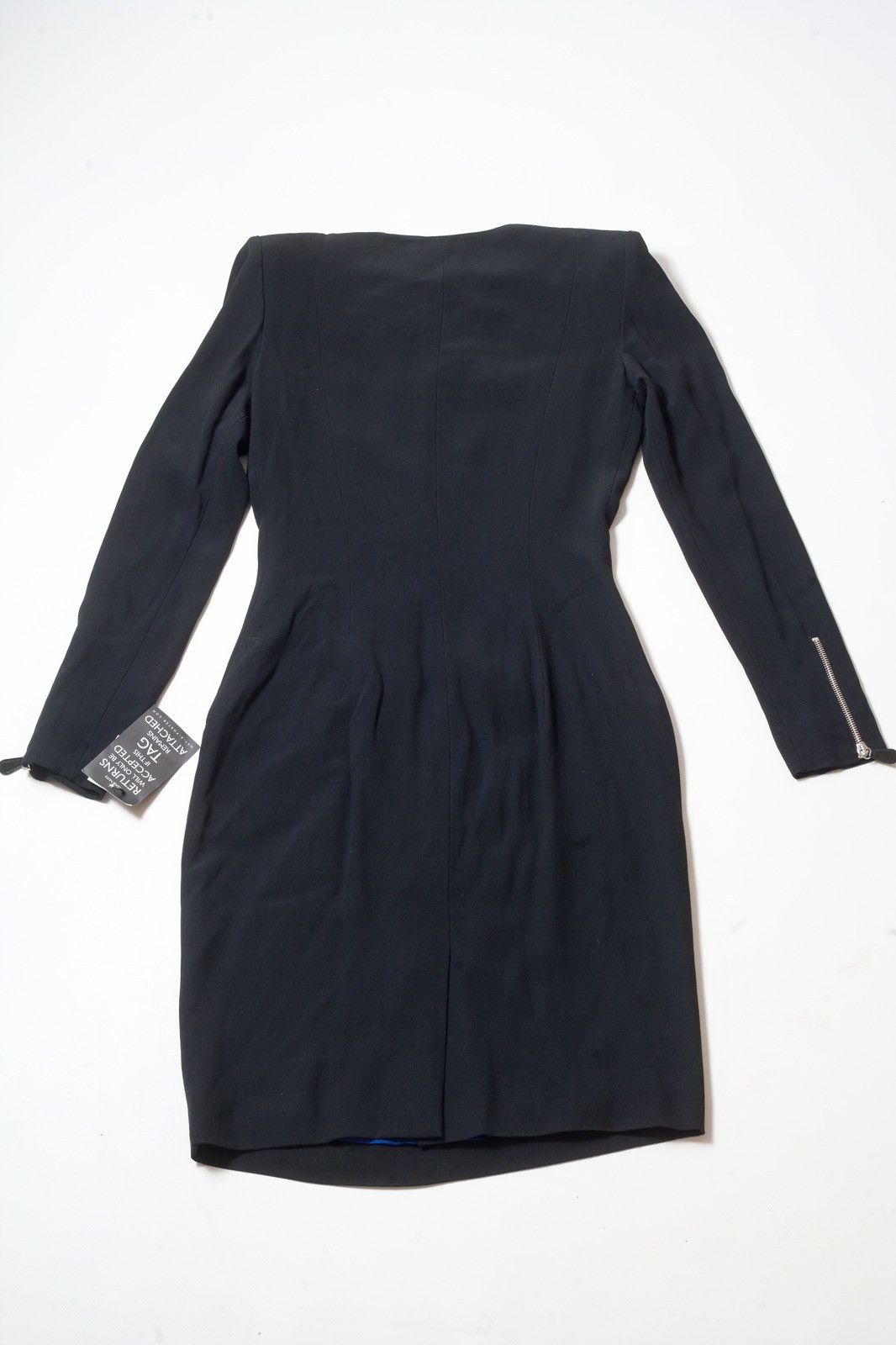 Alexander McQueen ALEXANDER MCQUEEN Multi Zip Long Sleeve Dress Size XS / US 0-2 / IT 36-38 - 14 Thumbnail