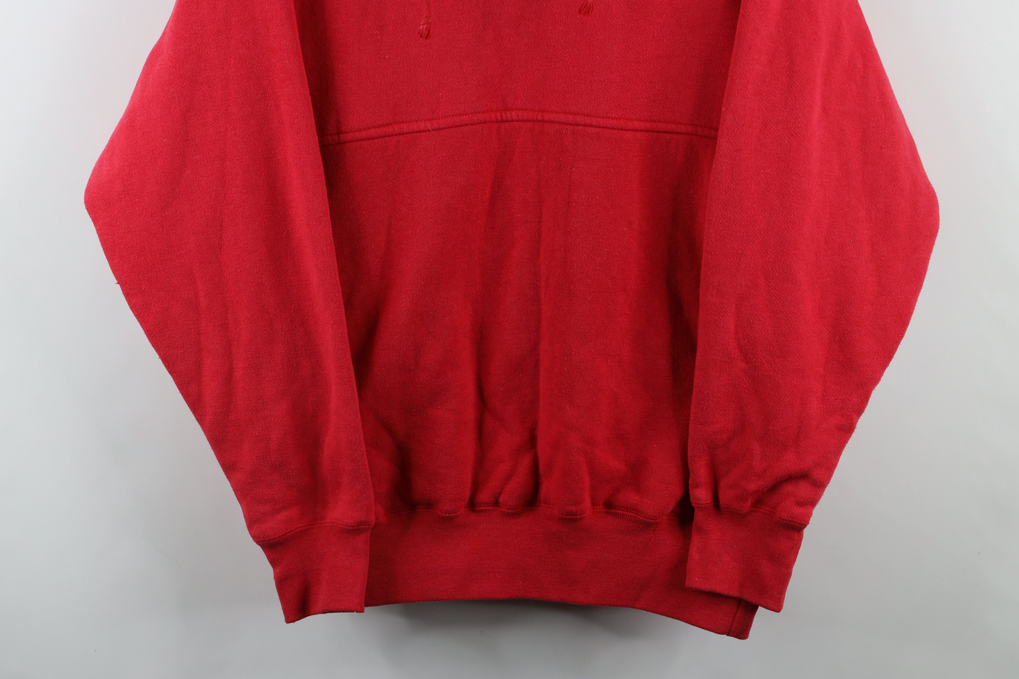 Vintage Vintage 90s Streetwear Lined Double Wall Heavyweight Hoodie Size US L / EU 52-54 / 3 - 3 Thumbnail