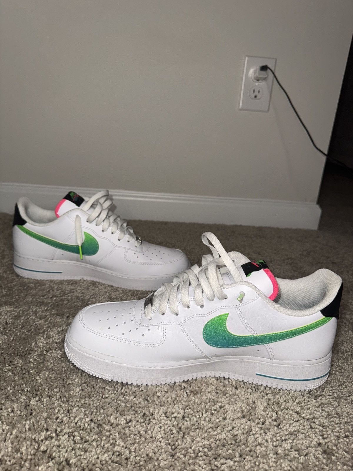 Nike Nike Air Force 1 Low AquaMarine Size US 10.5 / EU 43-44 - 2 Thumbnail