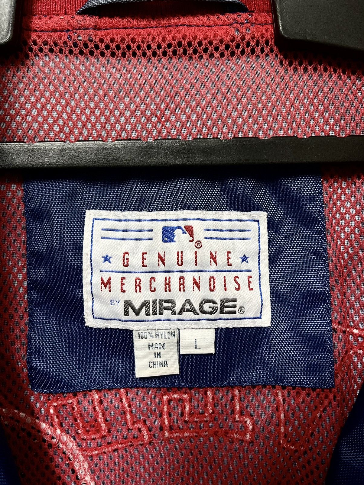 MLB × Vintage 🔥Vtg Cleveland Indians Light Jacket Size US L / EU 52-54 / 3 - 9 Thumbnail