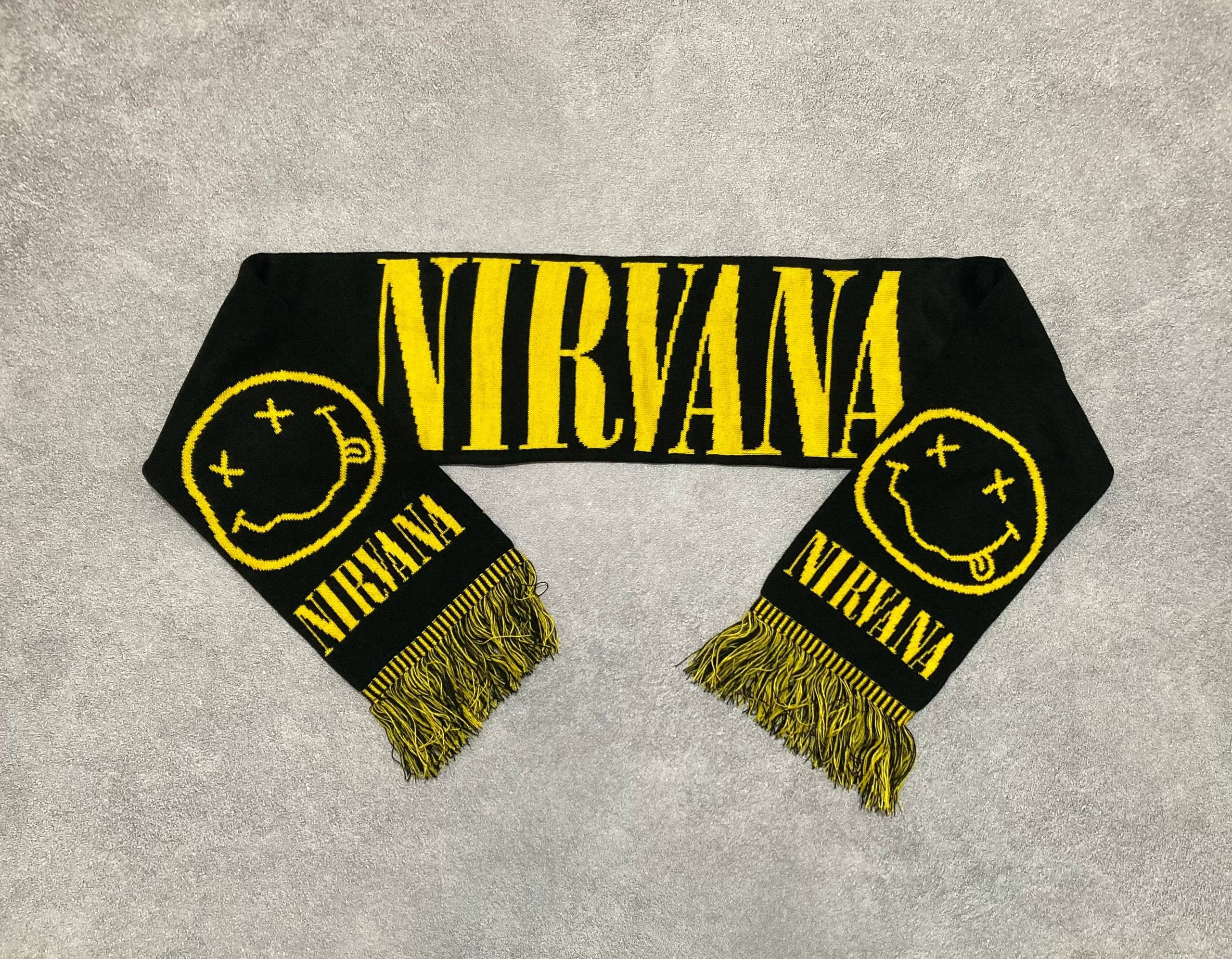 Band Tees Scarf Nirvana band tock Size ONE SIZE - 1 Thumbnail
