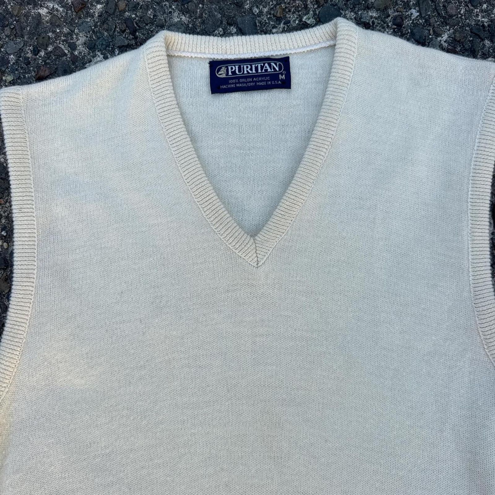 Puritan Vintage Puritan Acrylic Sweater Vest – Size Medium Size US M / EU 48-50 / 2 - 3 Thumbnail