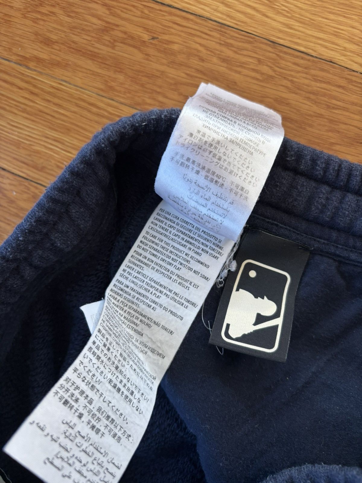 Gucci Navy Gucci Logo Print Sport Sweatpants Size US 31 - 5 Thumbnail