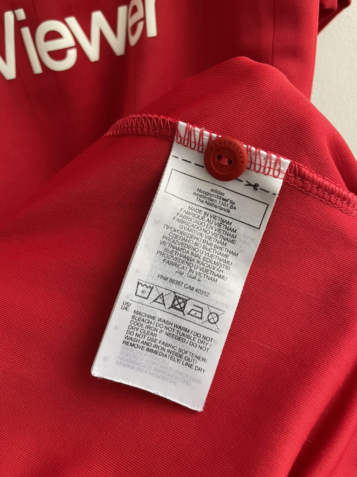 Adidas Manchester United 2022 2023 Football Shirt Soccer Jersey Size US L / EU 52-54 / 3 - 13 Thumbnail