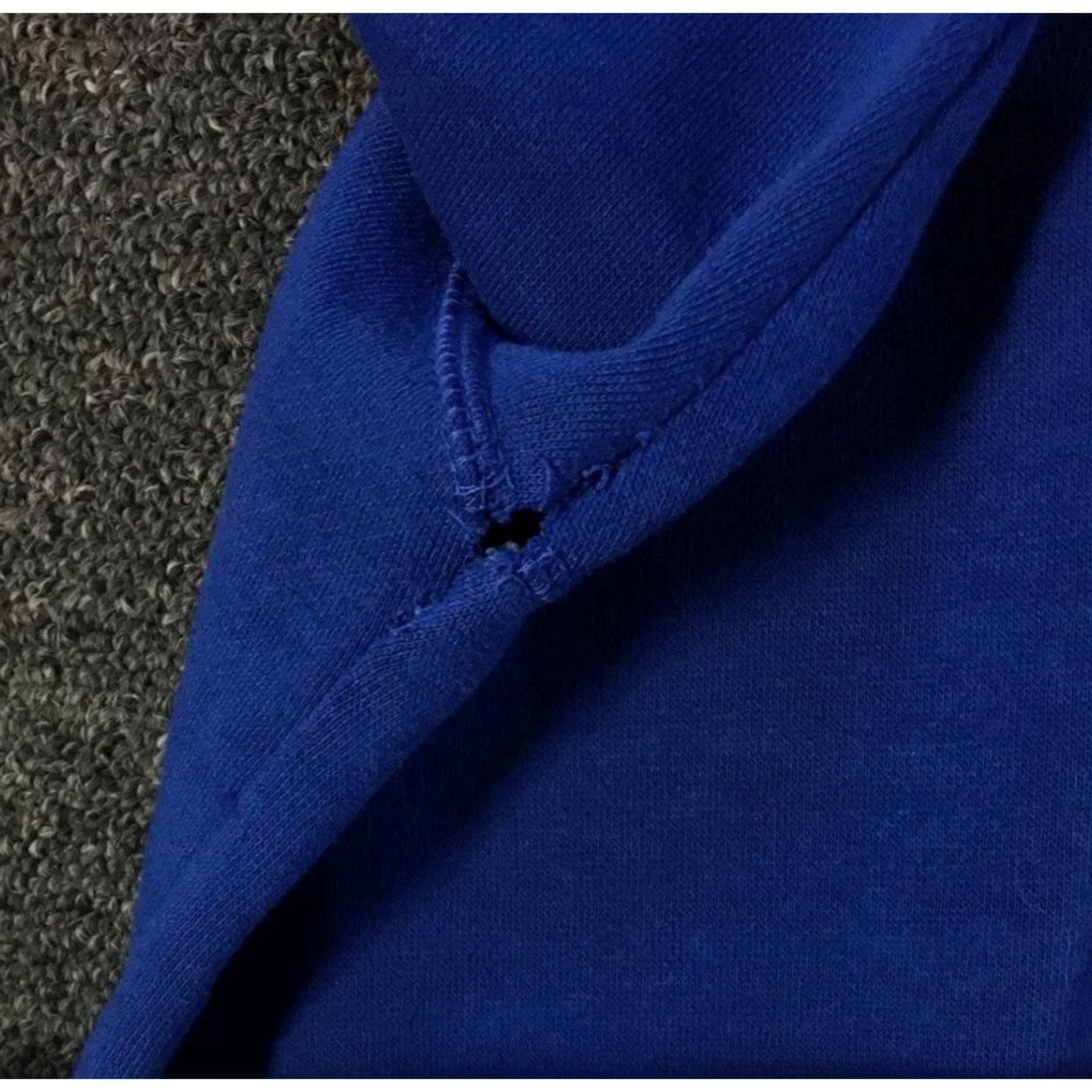 Adidas adidas Hoodie XL Blue Trefoil Vintage 90s 80s USA Grunge Sport Fashion Mens Sweatshirt Size US XL / EU 56 / 4 - 6 Thumbnail