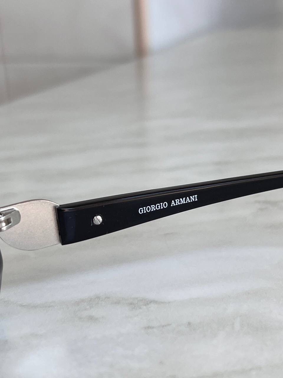 Armani × Emporio Armani × Vintage Emporio Armani Glasses vintage logo Frame 2000s Eyewear Y2K Size ONE SIZE - 6 Thumbnail
