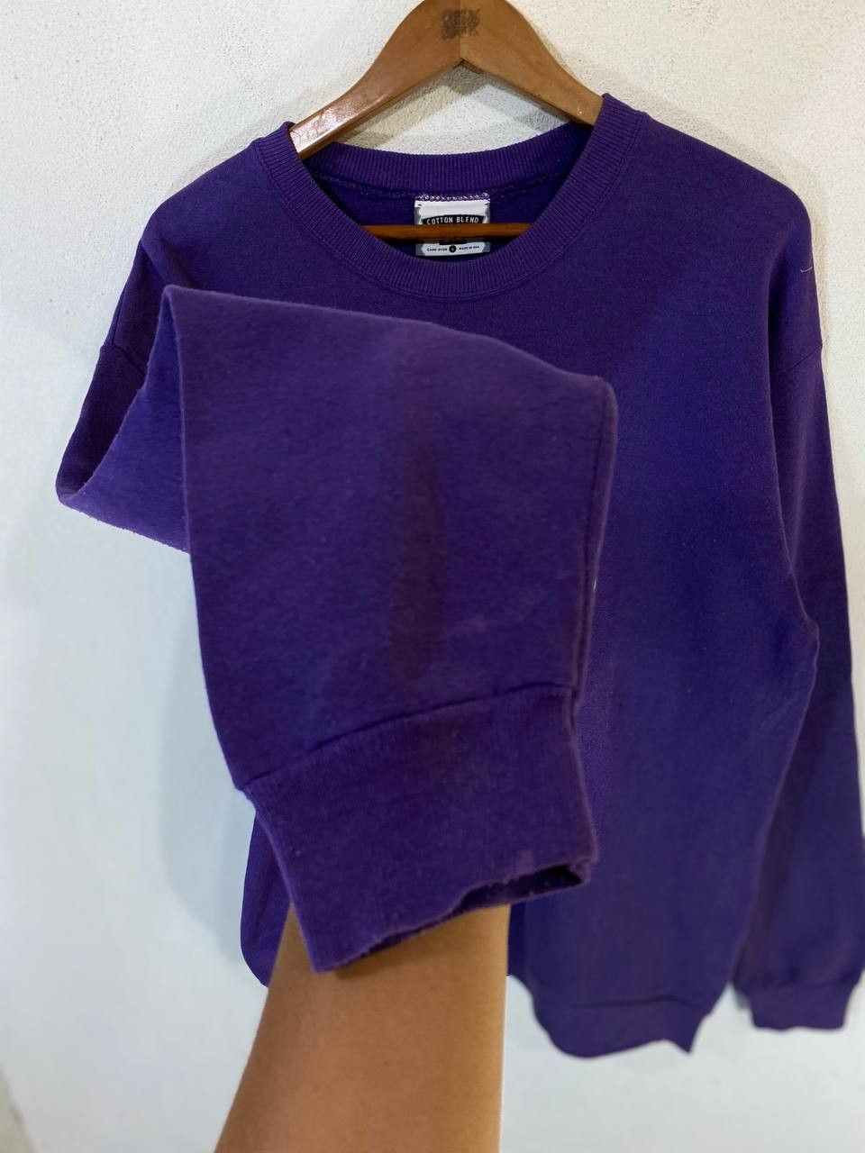 Lee vintage lee spellout sweatshirt made in usa Size US L / EU 52-54 / 3 - 3 Thumbnail