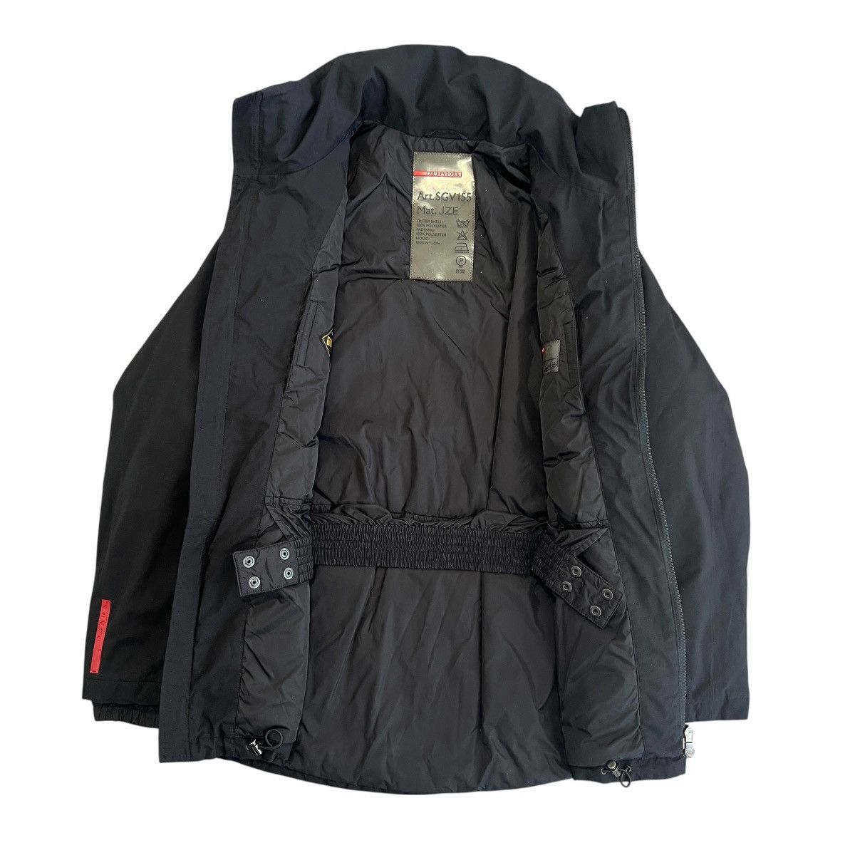 Prada PRADA GORE-TEX Nylon Padded Hooded Jacket 46 Size US M / EU 48-50 / 2 - 8 Thumbnail