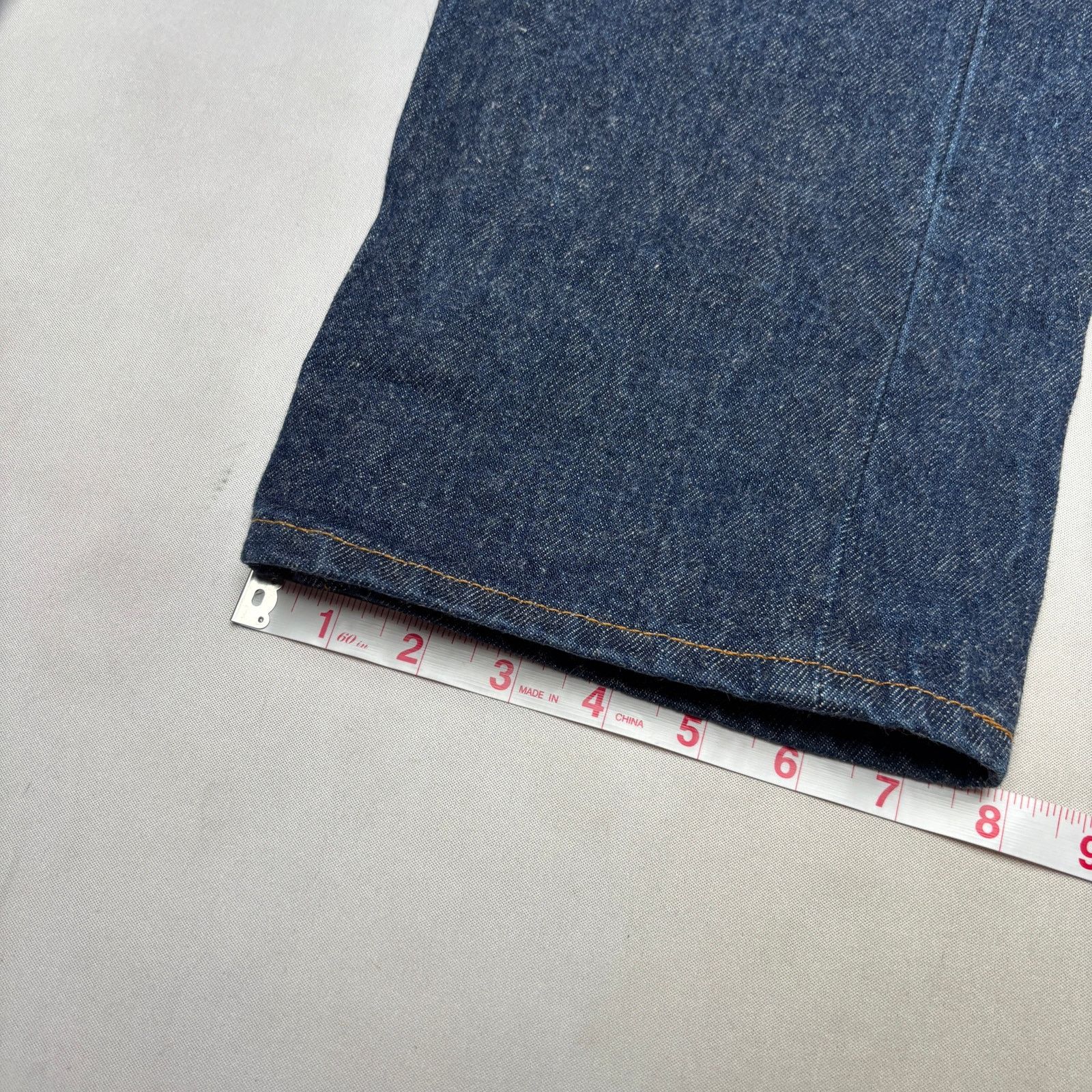 Levi's × Vintage Vintage 90s Levi's 501 XX Straight Leg Jeans 35x31 (31x28) Size US 31 - 7 Thumbnail
