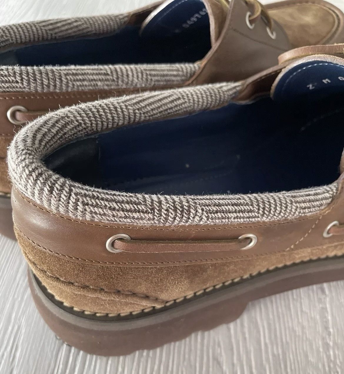 Salvatore Ferragamo Salvatore Ferragamo Boat Shoes Size US 12 / EU 45 - 3 Thumbnail