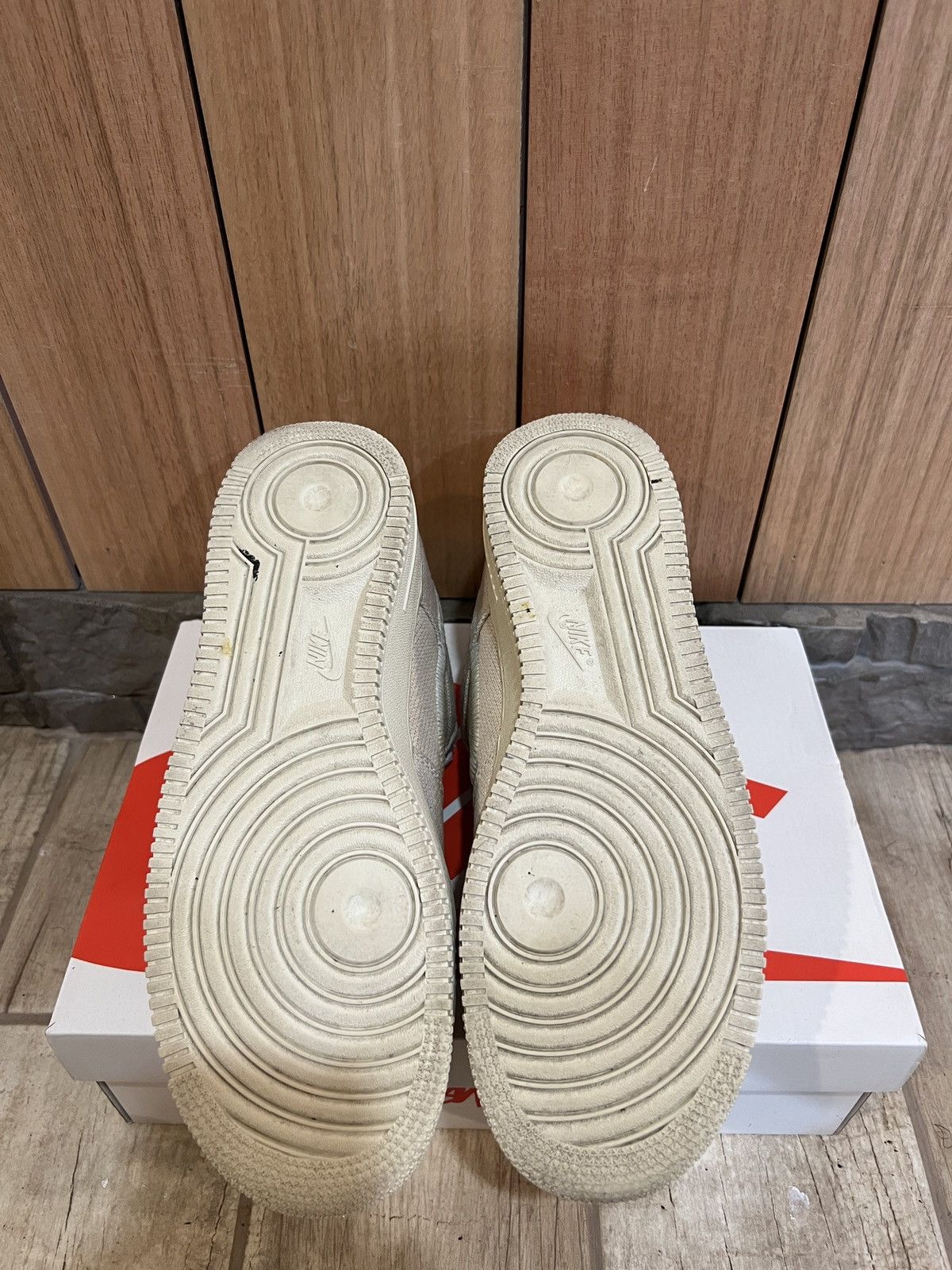 Nike × Stussy Nike Stussy Low AF1 Size US 10.5 / EU 43-44 - 5 Thumbnail