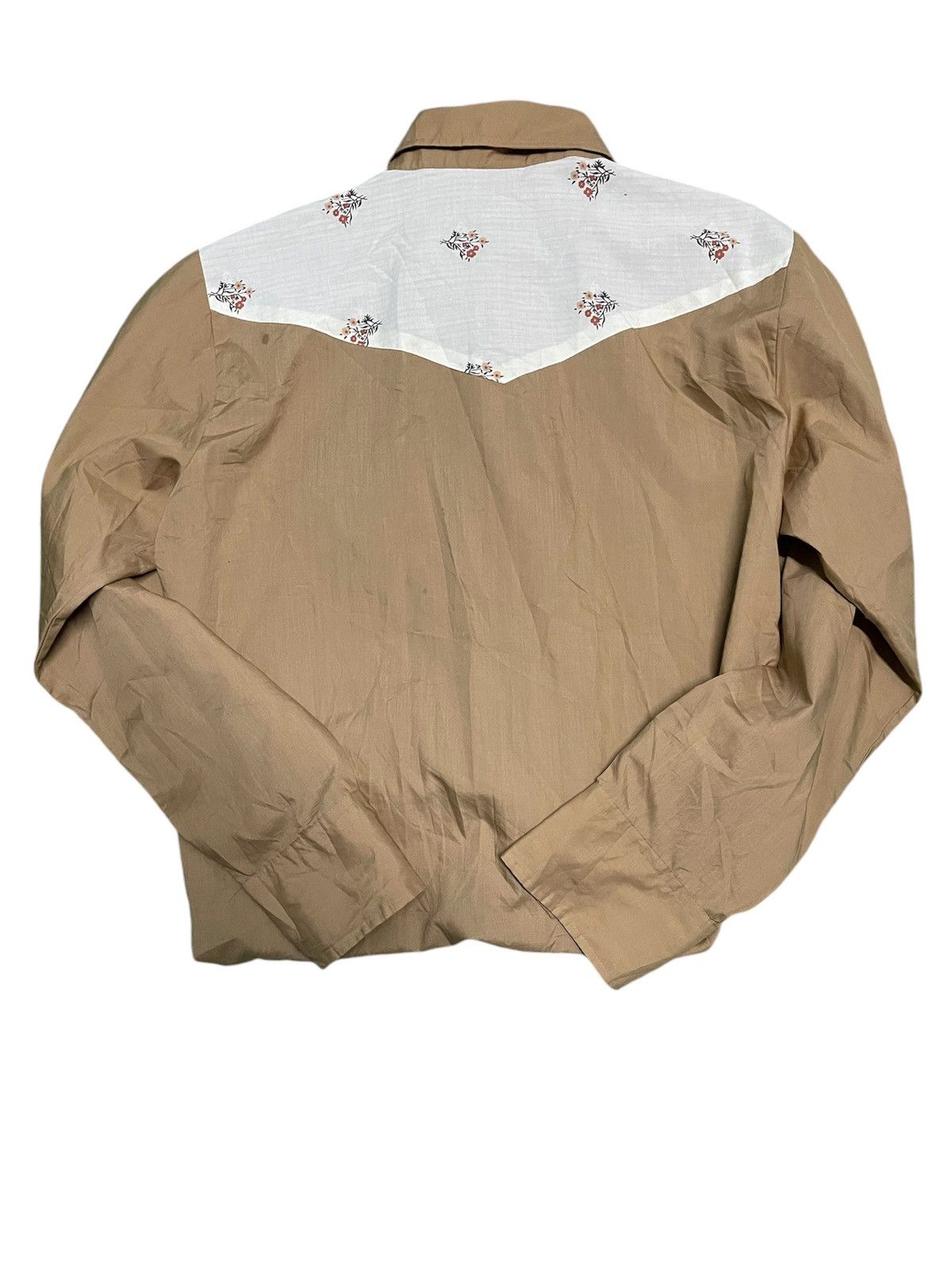 Vintage Vintage 70s Western Cowboy Shirt Size US L / EU 52-54 / 3 - 2 Thumbnail