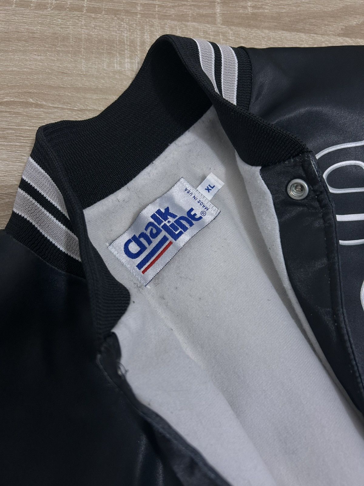 Chalk Line × MLB × Vintage 90’s Chicago White Sox MLB Varsity Jacket Size US XL / EU 56 / 4 - 5 Thumbnail