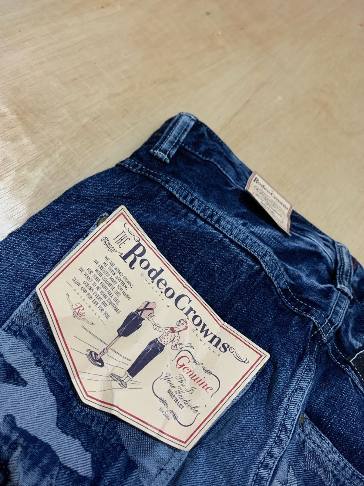 Hysteric Glamour × Japanese Brand The Rodeo Crowns Denim Jeans Size 30" / US 8 / IT 44 - 7 Thumbnail