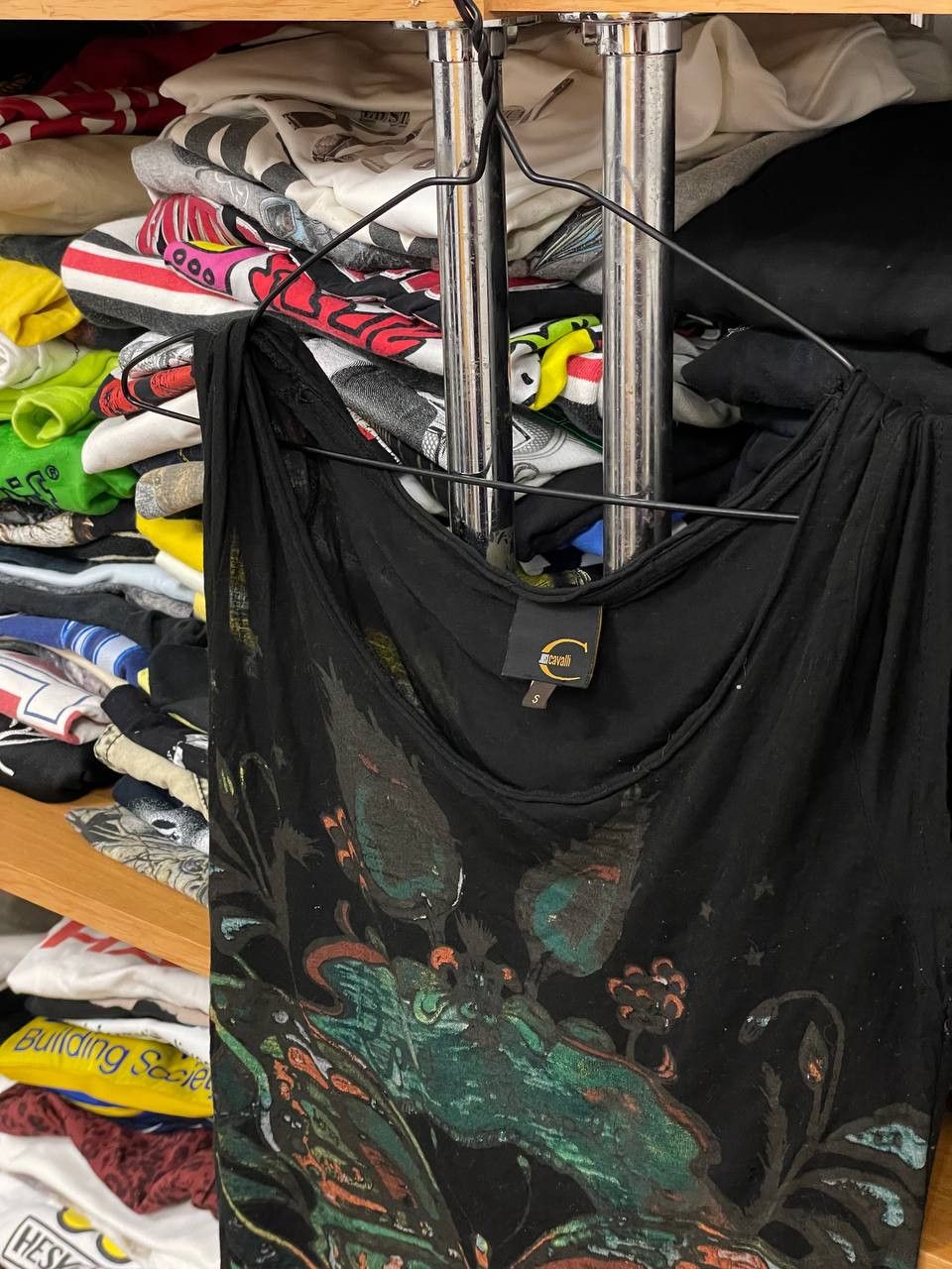 Just Cavalli Y2K Just Cavalli Abstract Flower All Over Print Tank Top Size S / US 4 / IT 40 - 4 Thumbnail