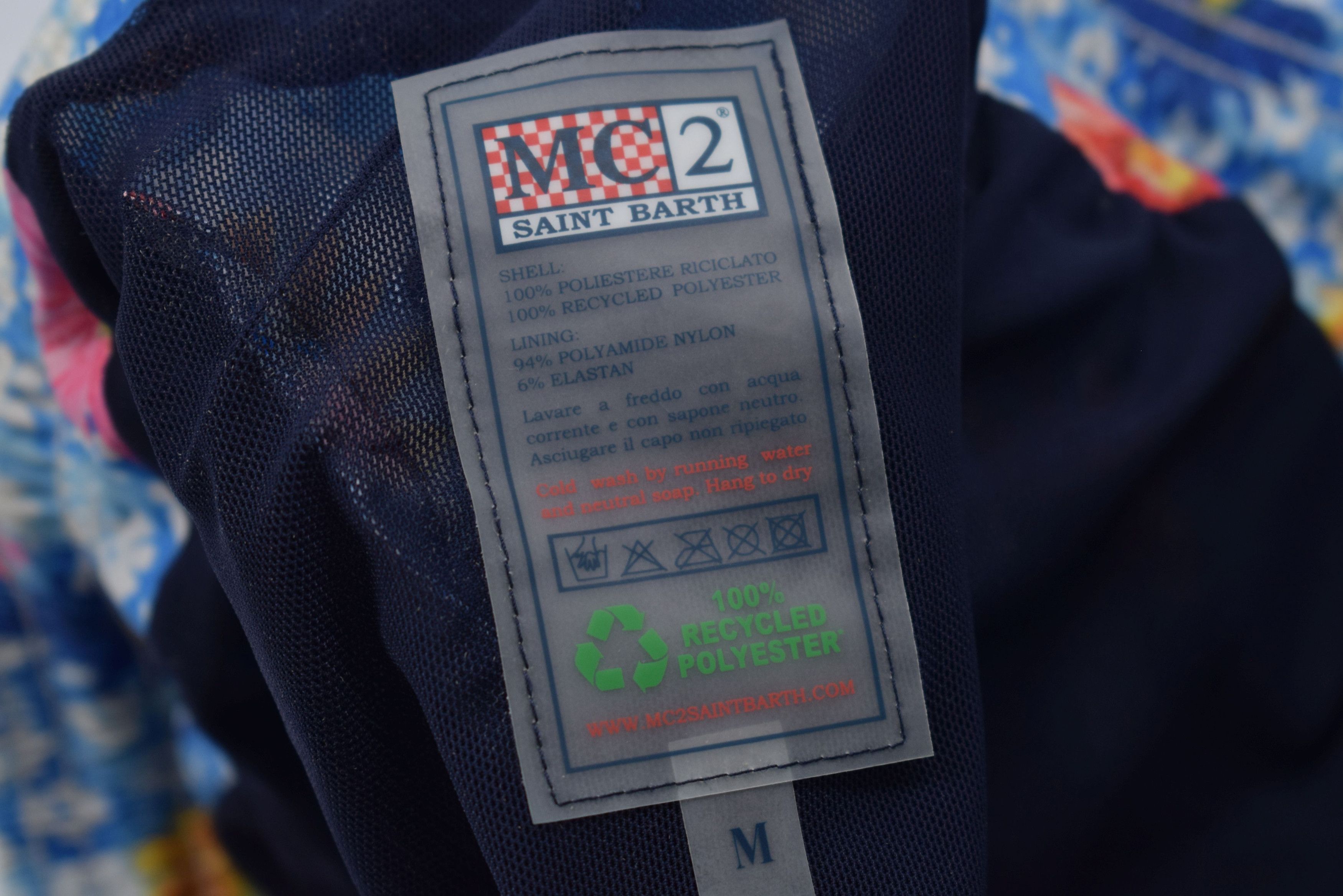 MC2 Saint Barth MC2 Saint Barth 100% Recyled Polyester Floral Shorts Size US 38 / EU 54 - 6 Thumbnail