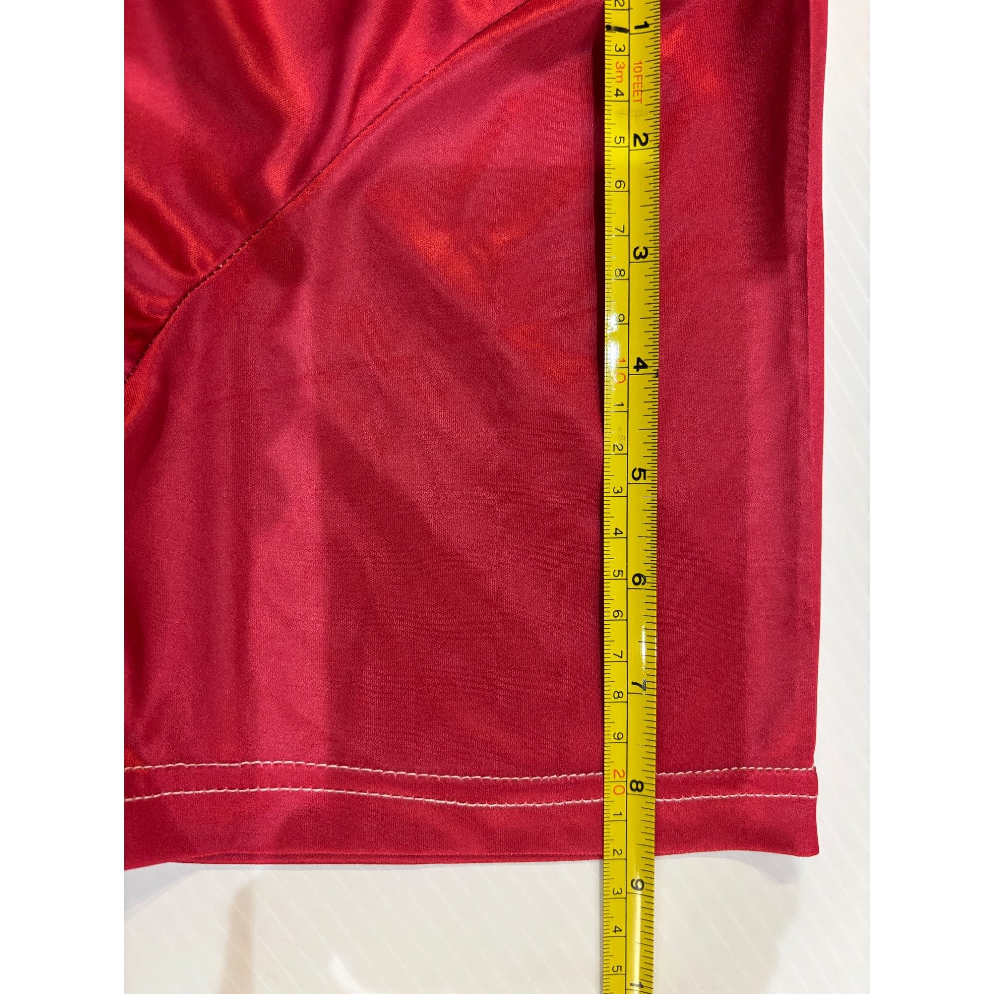 Other Country Gals Graphic T-Shirt Red Short Sleeve Womens Polyest Size L / US 10 / IT 46 - 5 Thumbnail