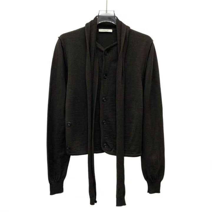 Lemaire Lemaire Ribbon Wool Single-Breasted Cardigan Size XS / US 0-2 / IT 36-38 - 1 Thumbnail