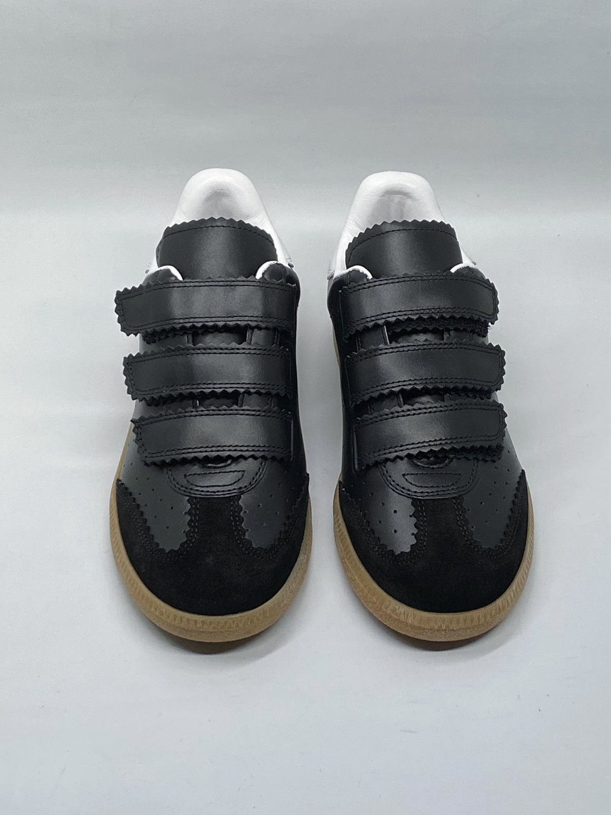Isabel Marant Isabel Marant Beth Leather Grip-Strap Sneakers size 35 Size US 5 / IT 35 - 3 Thumbnail