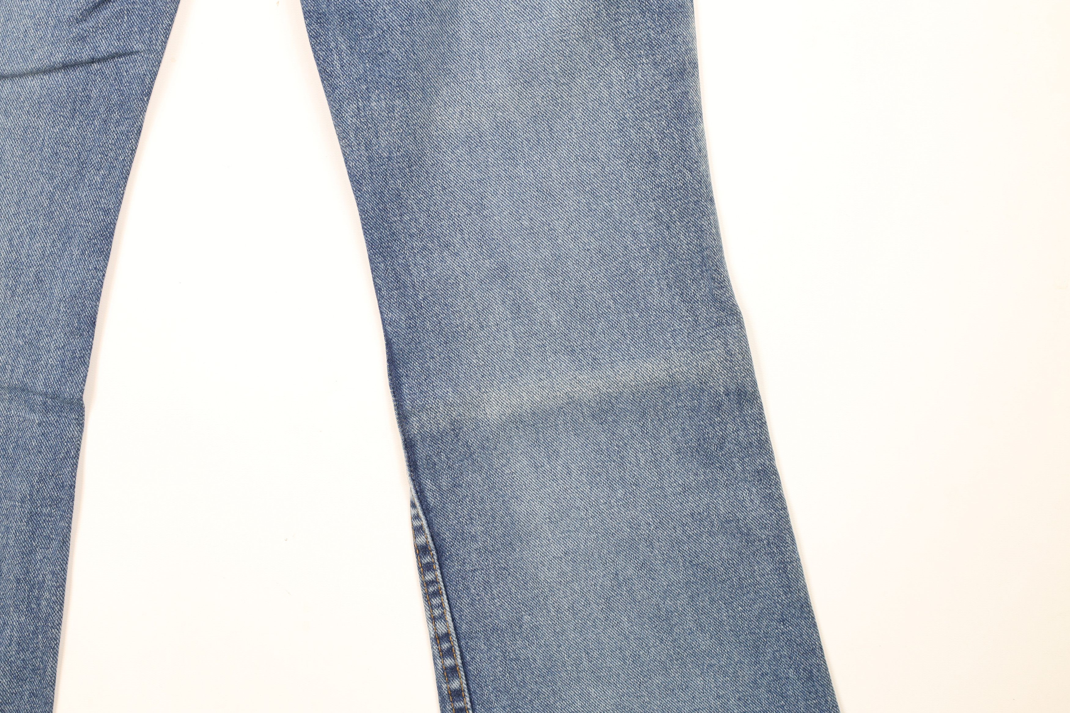 Vintage Vintage 90s Y2K Babydoll Flared Wide Leg Denim Jeans Blue Size 27" / US 4 / IT 40 - 15 Thumbnail