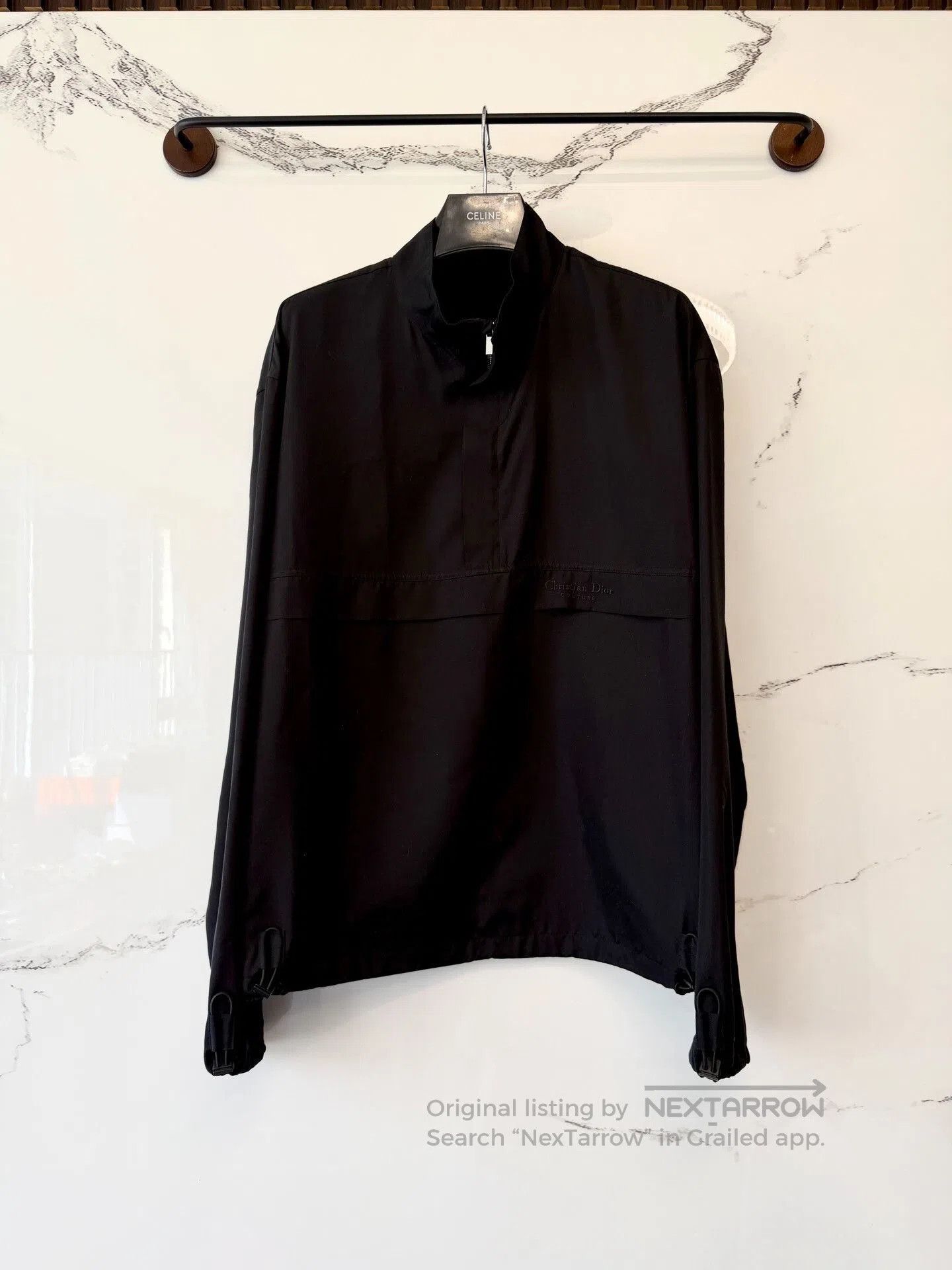 Dior Dior 25SS Black Silk CD Zip Jacket. Size US M / EU 48-50 / 2 - 1 Thumbnail
