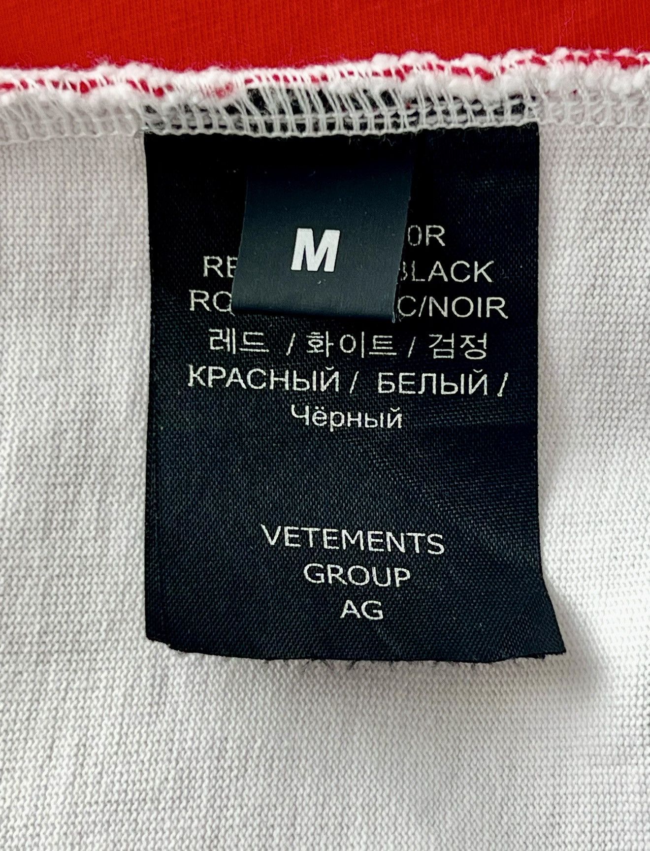 Vetements New Limited Edition Layered Stitched Overlay Long Sleeved T Size US M / EU 48-50 / 2 - 24 Thumbnail