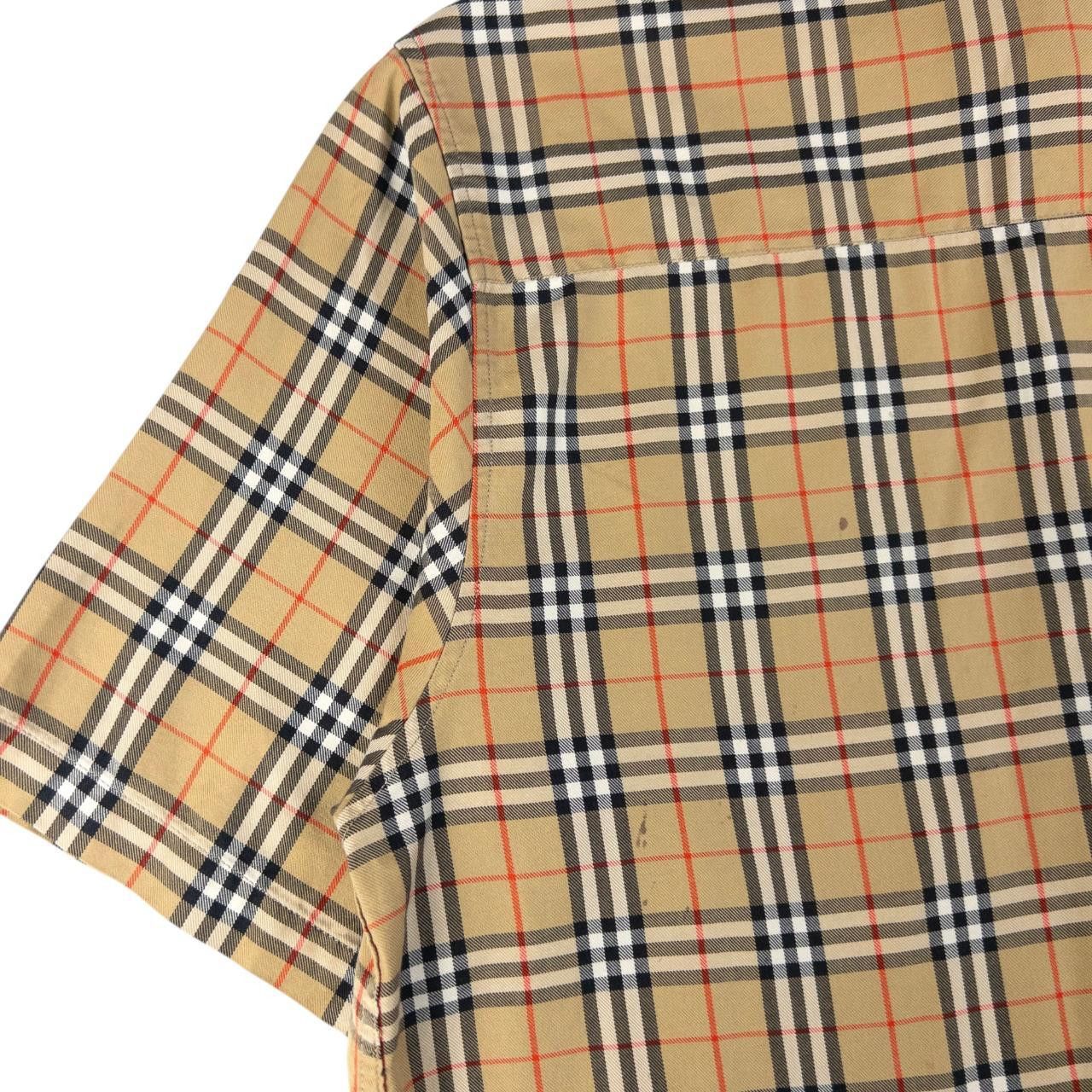 Burberry Vintage Burberry Nova Check Short Sleeve Button Up Shirt M Size US M / EU 48-50 / 2 - 4 Thumbnail