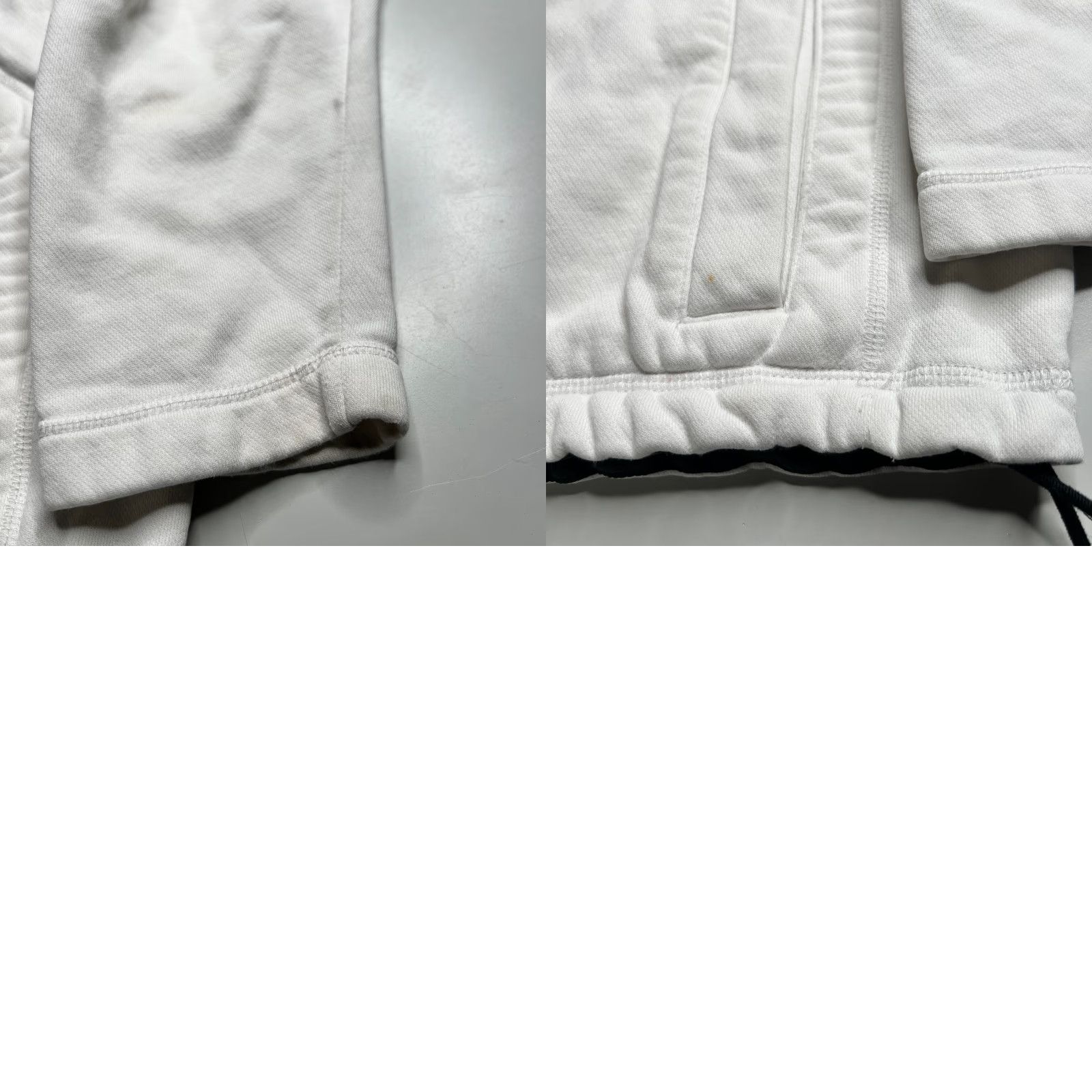 Nike VINTAGE Nike Pullover Hoodie White Swoosh Logo Mens M Light Stain Hoodie Mens M White Nike Pullover Hoodie 2000s Y2K Streetwear Size US M / EU 48-50 / 2 - 9 Thumbnail