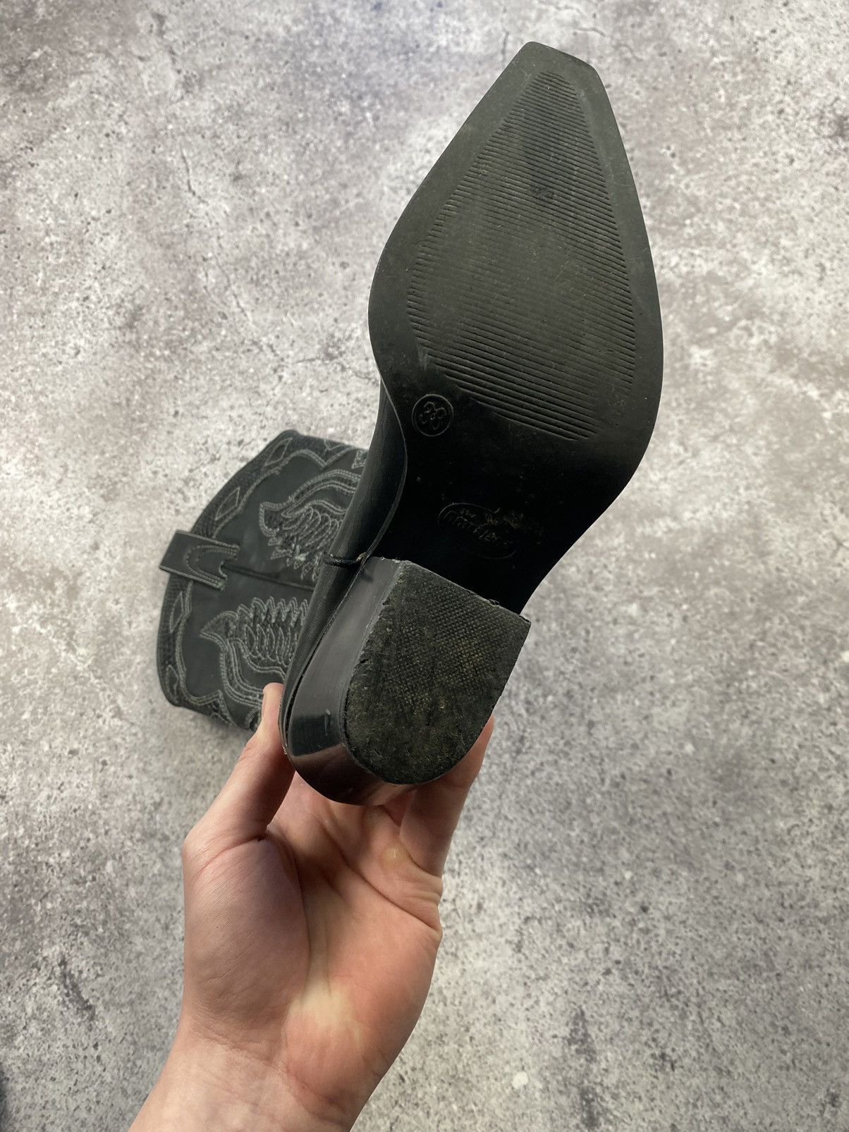 Other Vintage Cowboy Western Boots Y2K Heels Avant garde Size US 8 / IT 38 - 12 Thumbnail