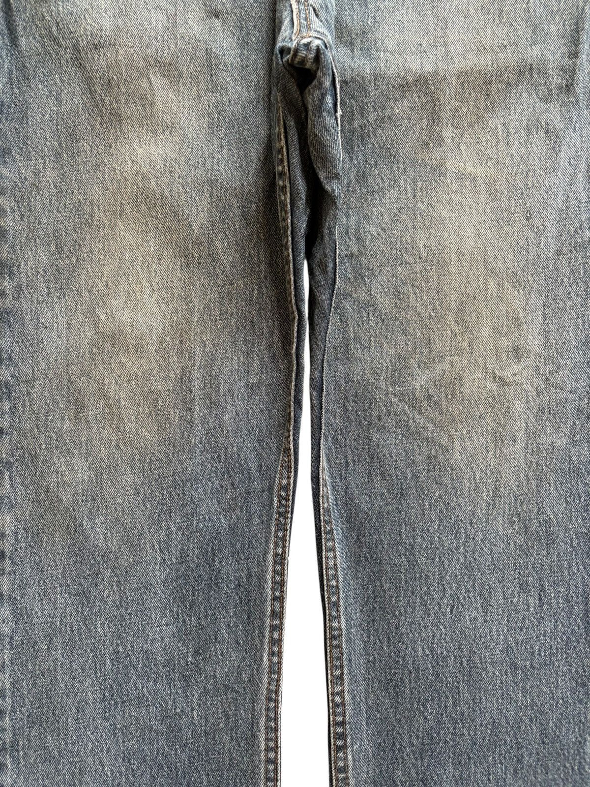 Levi's Vintage 90s Levis 501 Mud Wash Distressed Loose Jeans Size US 36 / EU 52 - 5 Thumbnail