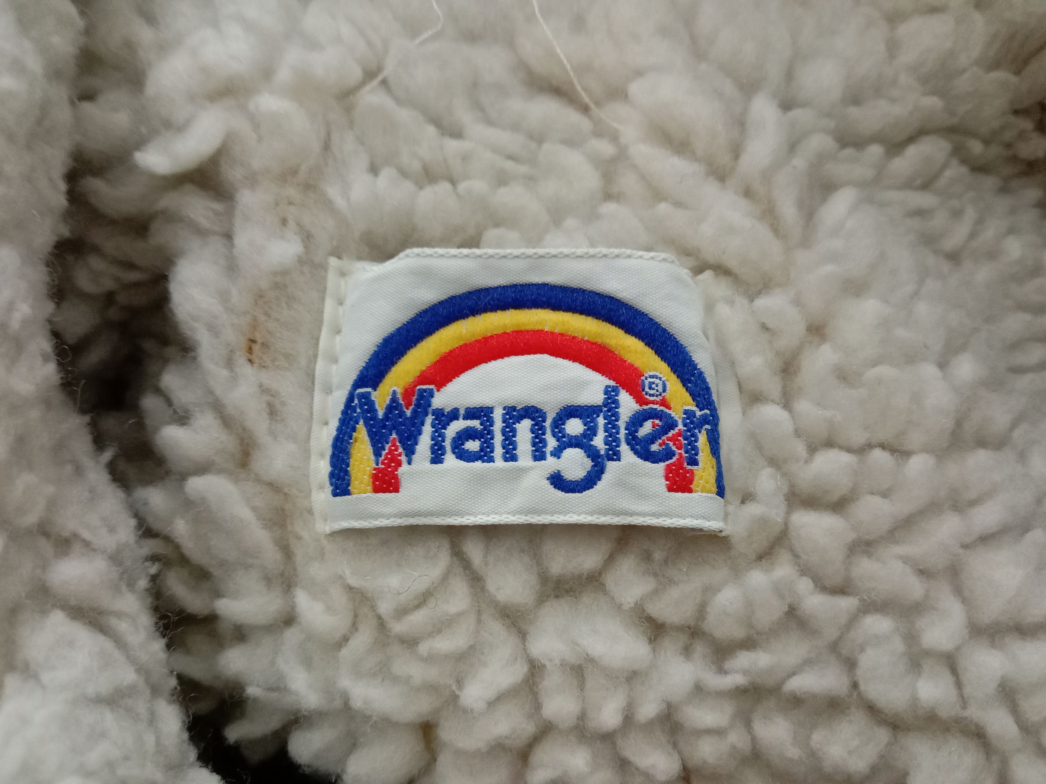 Vintage Vintage Wrangler Denim Trucker Sherpa Jacket Boys Size Size US XS / EU 42 / 0 - 6 Thumbnail