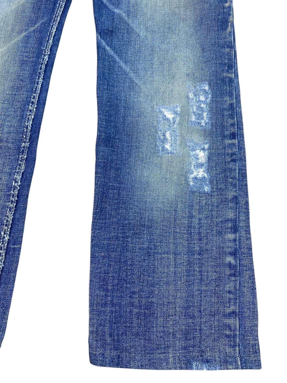 Takeshy Kurosawa Takeshy Kurosawa Brand Whiskers Faded Wash Ripped Jeans Size US 30 / EU 46 - 6 Thumbnail