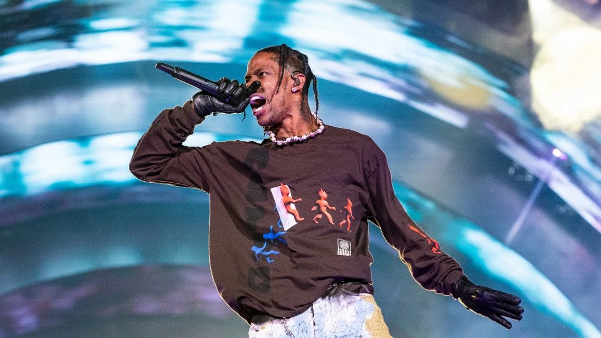 Travis Scott Grail Travis Scott Astrofest 2021 Performance UtopiaMountain Size US L / EU 52-54 / 3 - 12 Thumbnail