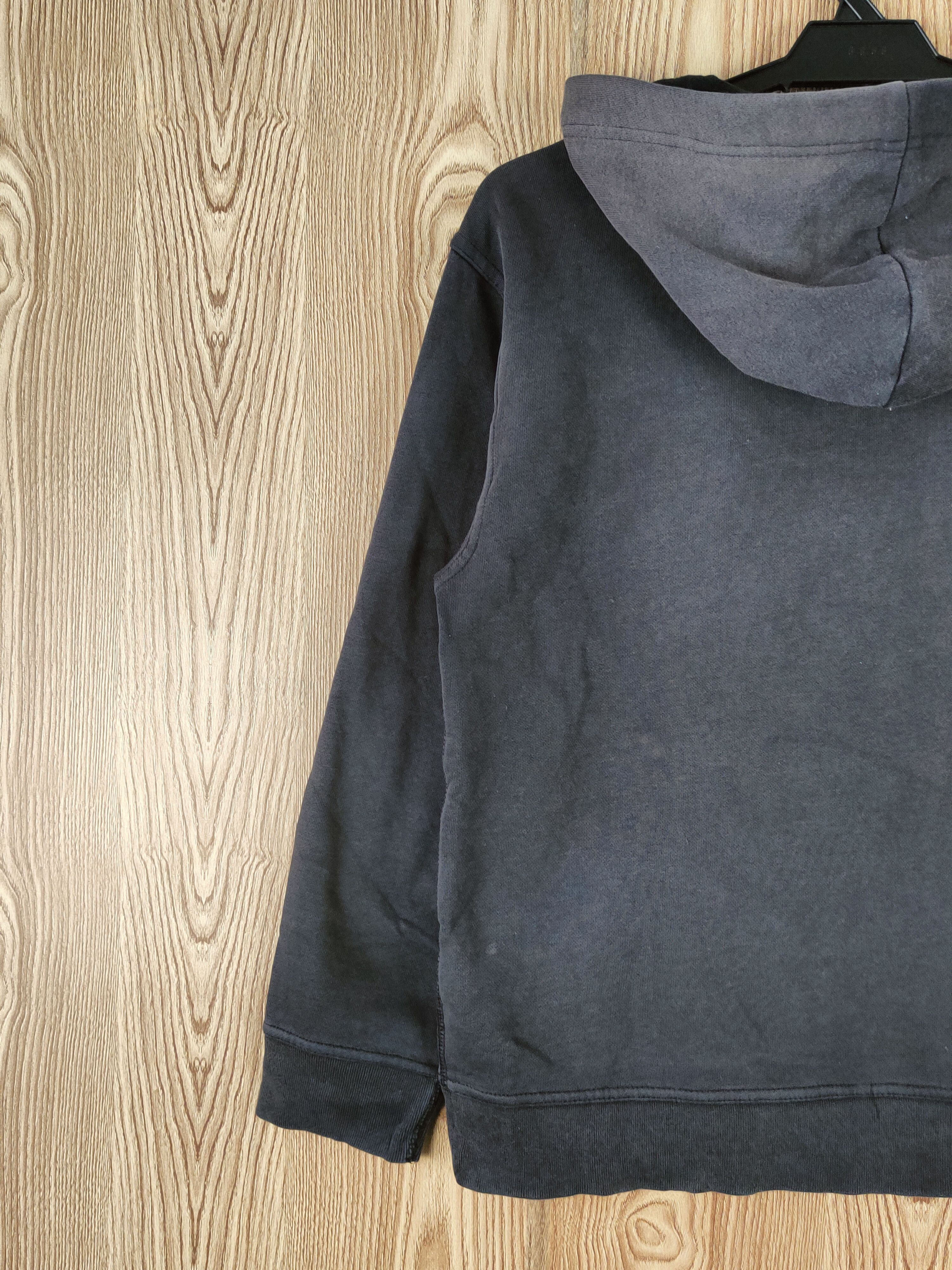 Gap × Vintage Vintage 💥 Gap Black Faded Hoodie Sweatshirts Size US M / EU 48-50 / 2 - 8 Thumbnail