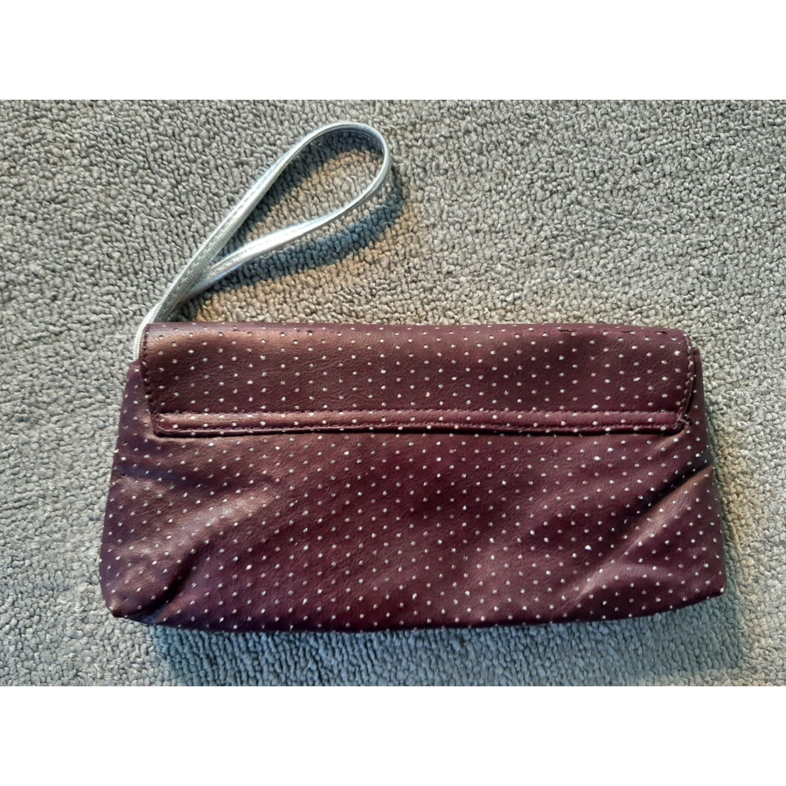 Victoria's Secret VICTORIAS SECRET POCKETBOOK SATCHEL HAND BAG ZIPPER sparkle Satchel Red Women 8.5" ZIPPER Size ONE SIZE - 3 Thumbnail