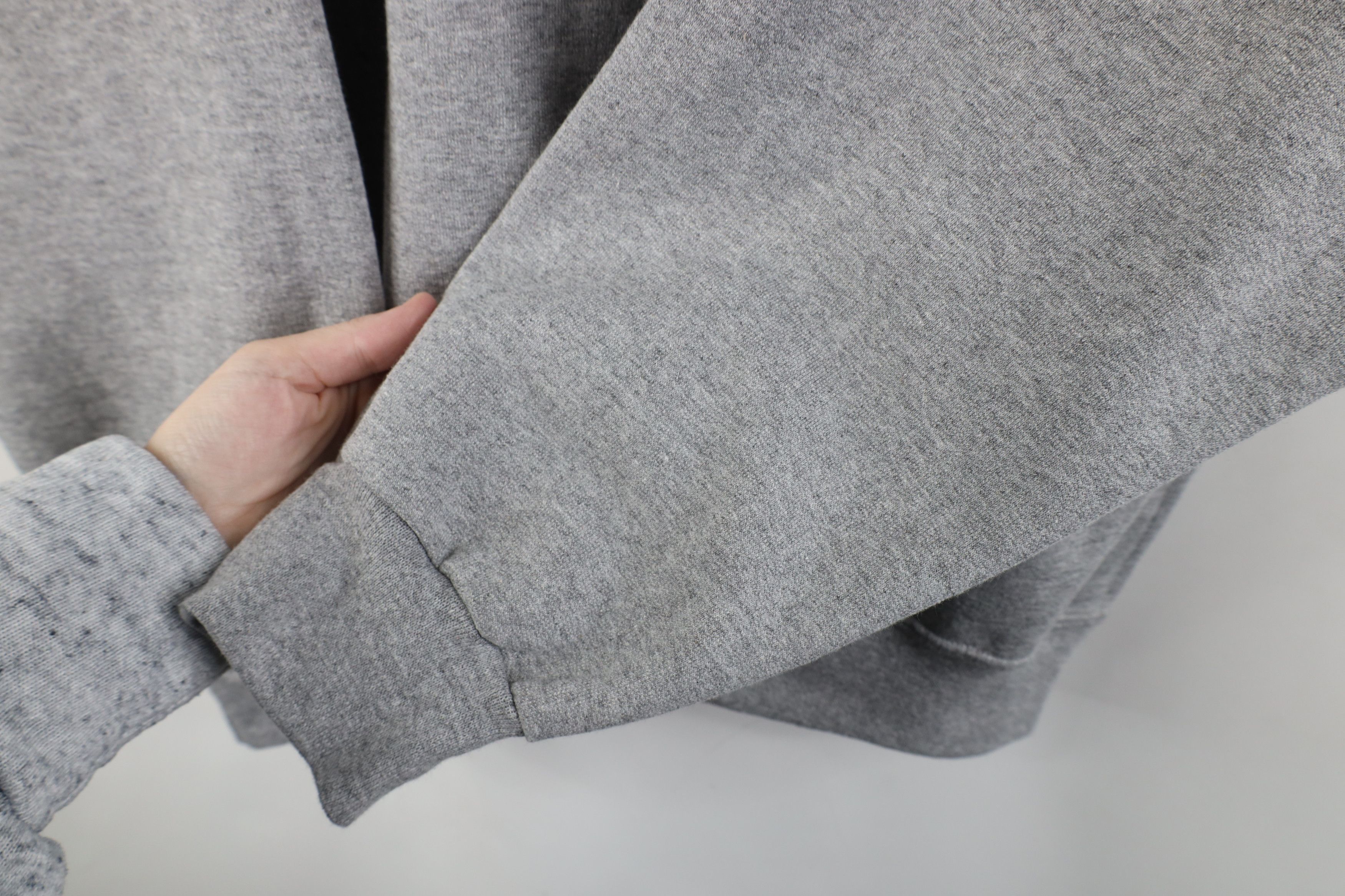 Vintage Vintage 90s Streetwear Crewneck Sweatshirt Heather Gray Size US S / EU 44-46 / 1 - 7 Thumbnail
