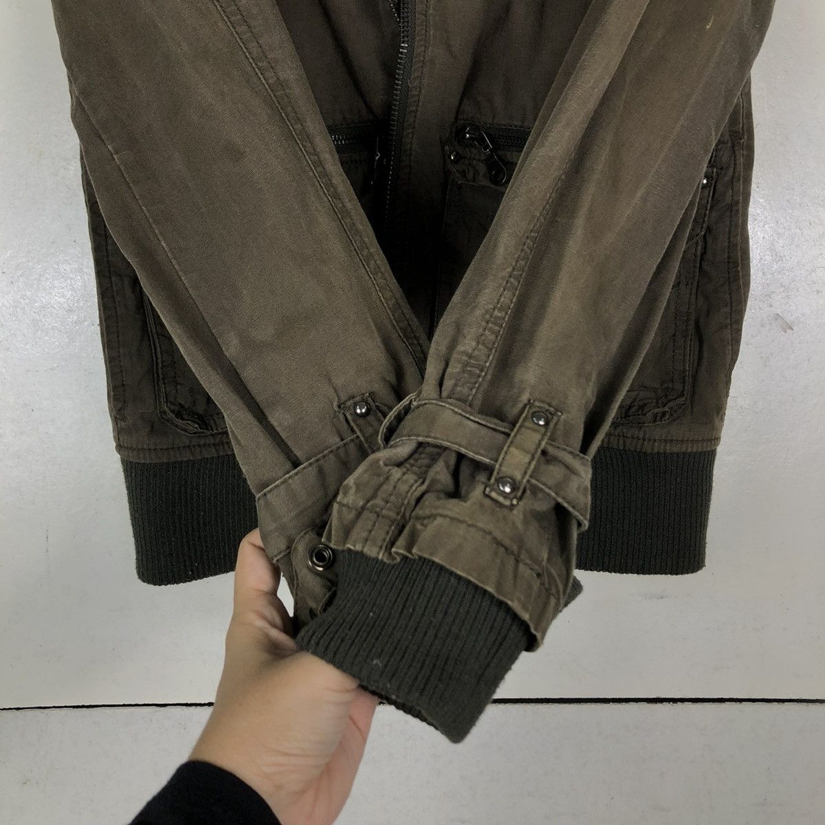 In The Attic 🔥VINTAGE BIKER JACKET IN THE ATTIC JAPAN MULTI POCKET PUNK Size US M / EU 48-50 / 2 - 15 Thumbnail