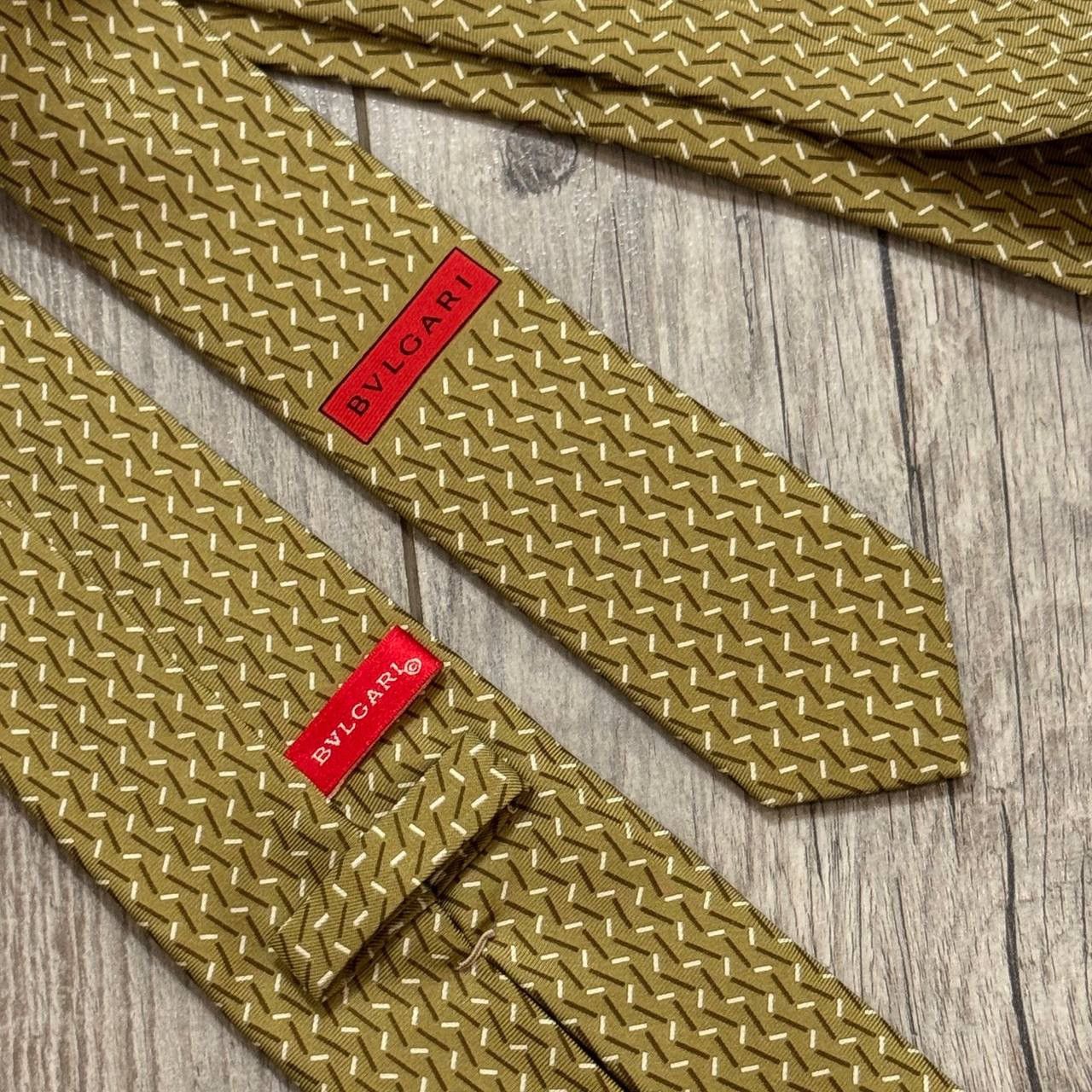 Bvlgari BVLGARI Silk Tie Size ONE SIZE - 5 Thumbnail