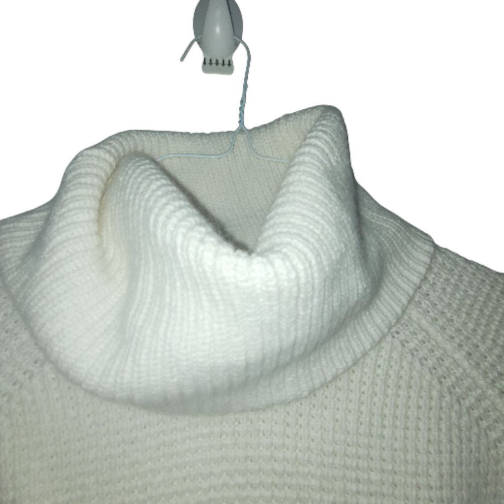 Madewell Women's Madewell Cowl Neck Sweater XS Off-White Size XS / US 0-2 / IT 36-38 - 3 Thumbnail