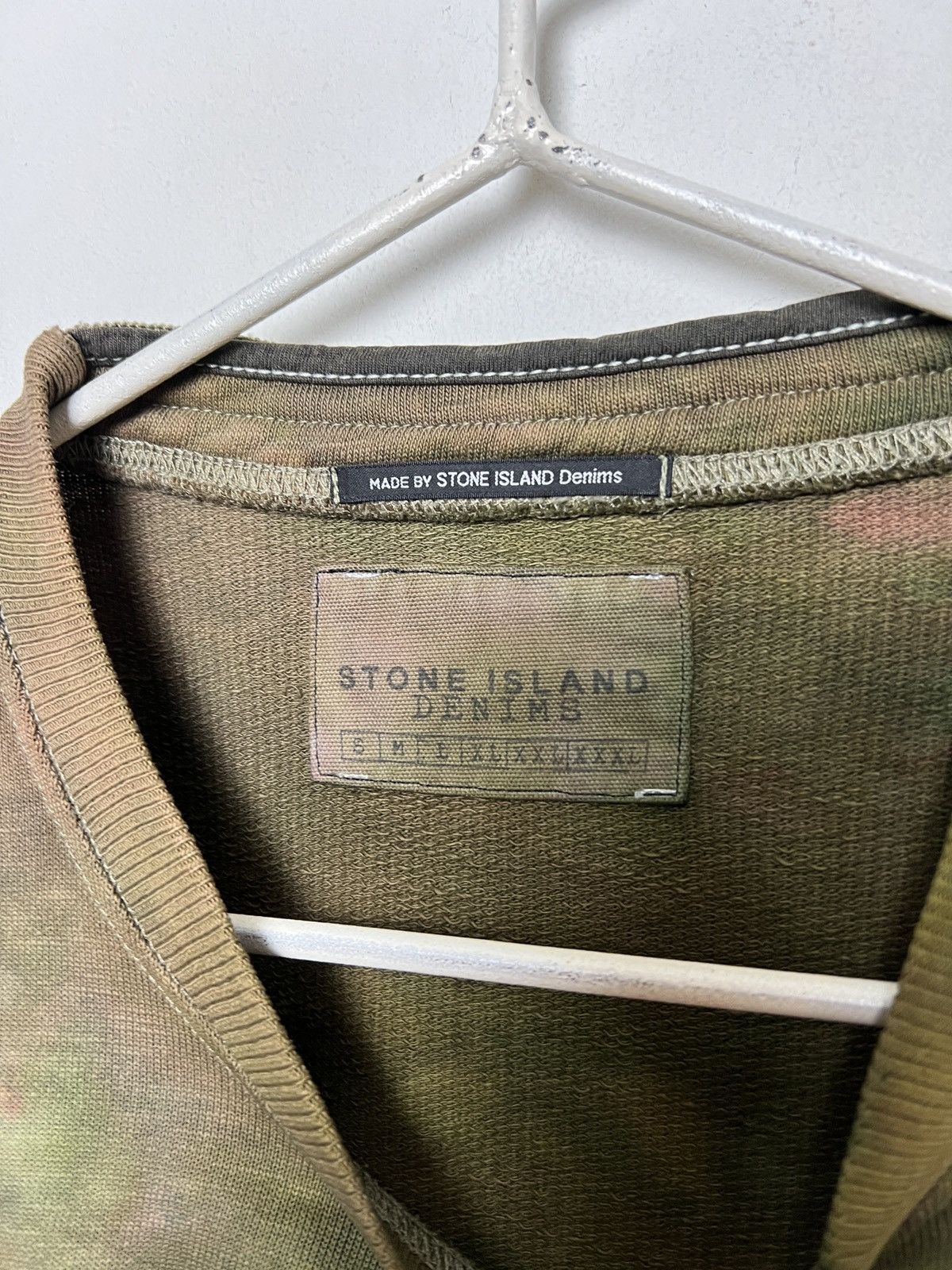 Stone Island stone island camo tie dye crewneck sweatshirt Size US L / EU 52-54 / 3 - 15 Thumbnail