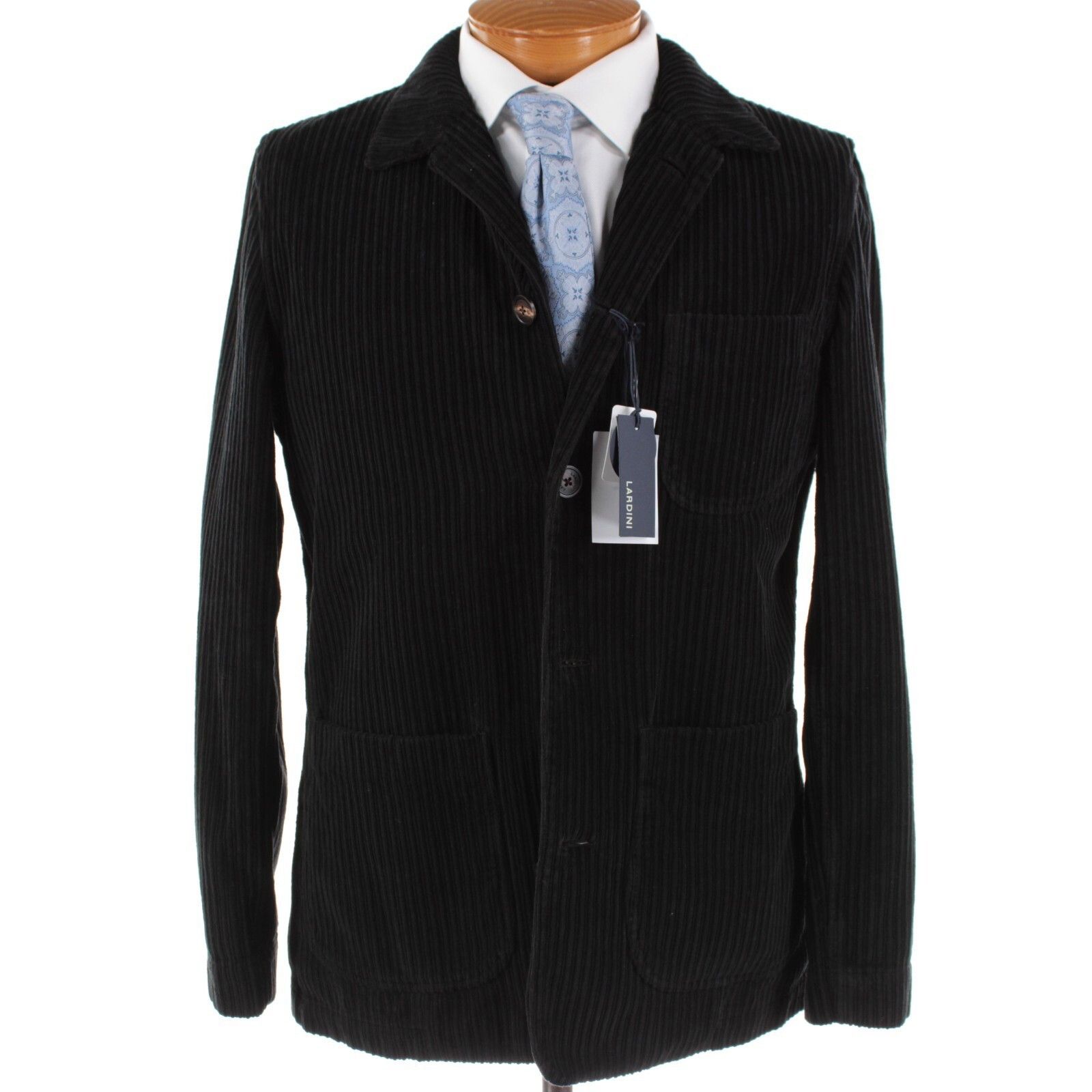 Lardini Lardini Jacket Size L US In Black Cotton Size US L / EU 52-54 / 3 - 1 Thumbnail