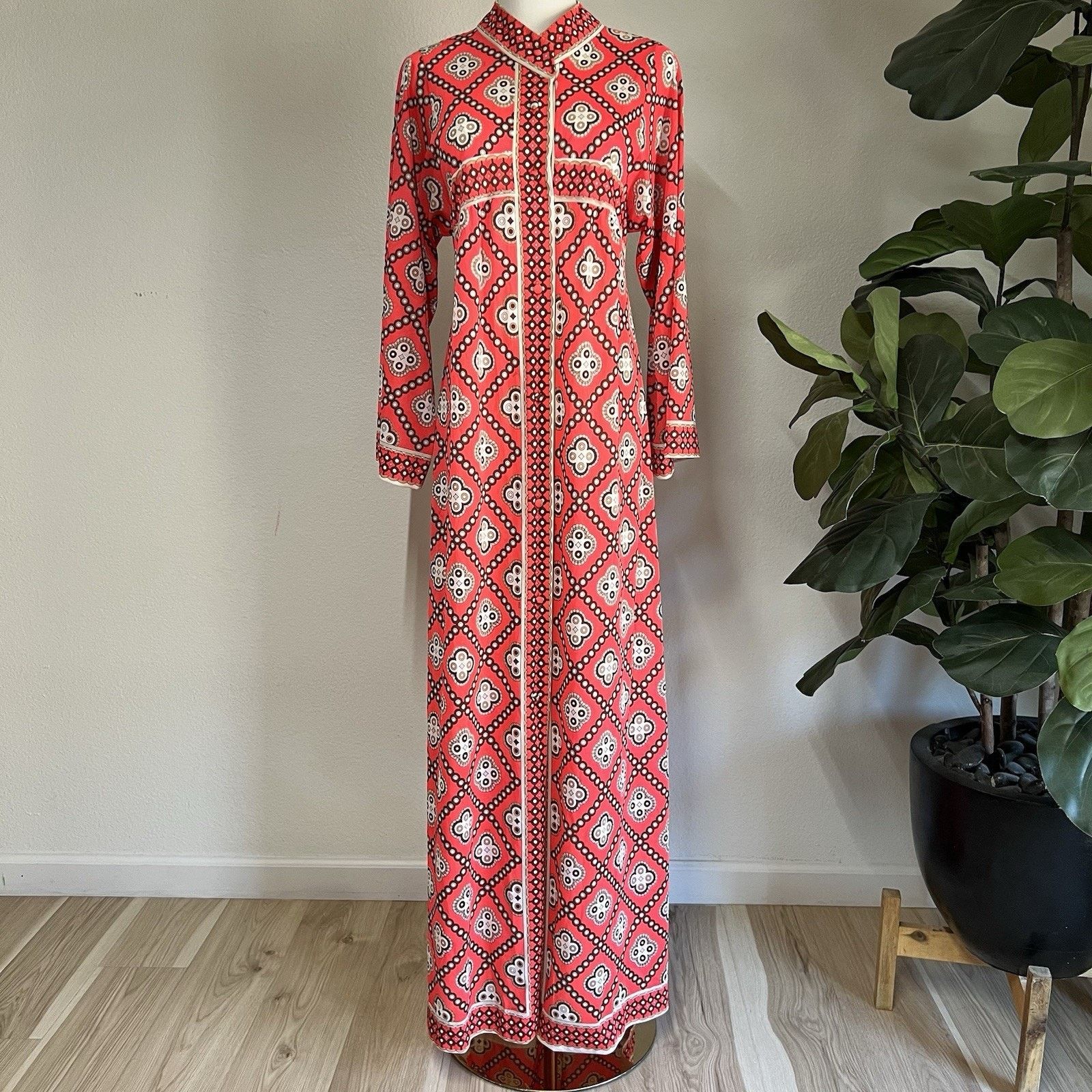 Emilio Pucci RARE Emilio Pucci Formfit Rogers EPFR Kimono Robe Hostess Size ONE SIZE - 1 Thumbnail