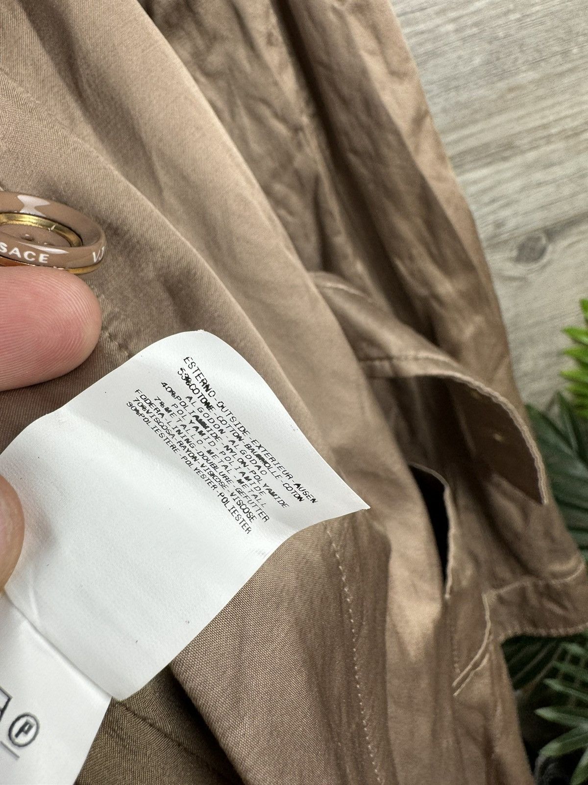 Designer × Versace Versace woman Trench Luxury size L Size L / US 10 / IT 46 - 14 Thumbnail