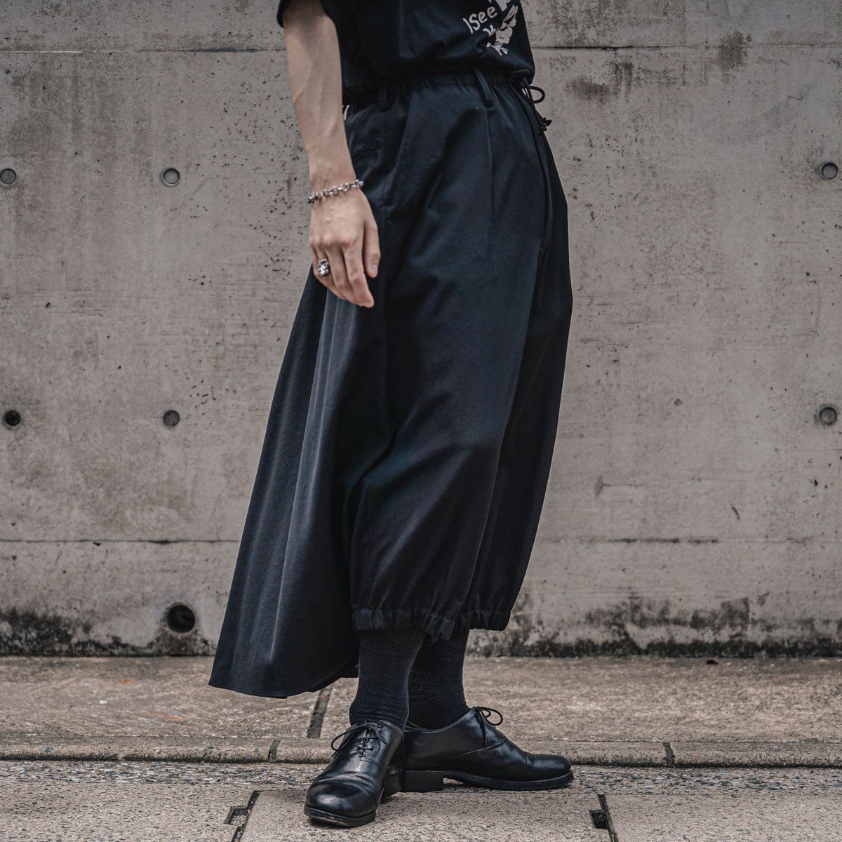Ground Y Ground Y Yohji Yamamoto - W/GABARDINE KARASU Crow Pants Size US 30 / EU 46 - 16 Thumbnail