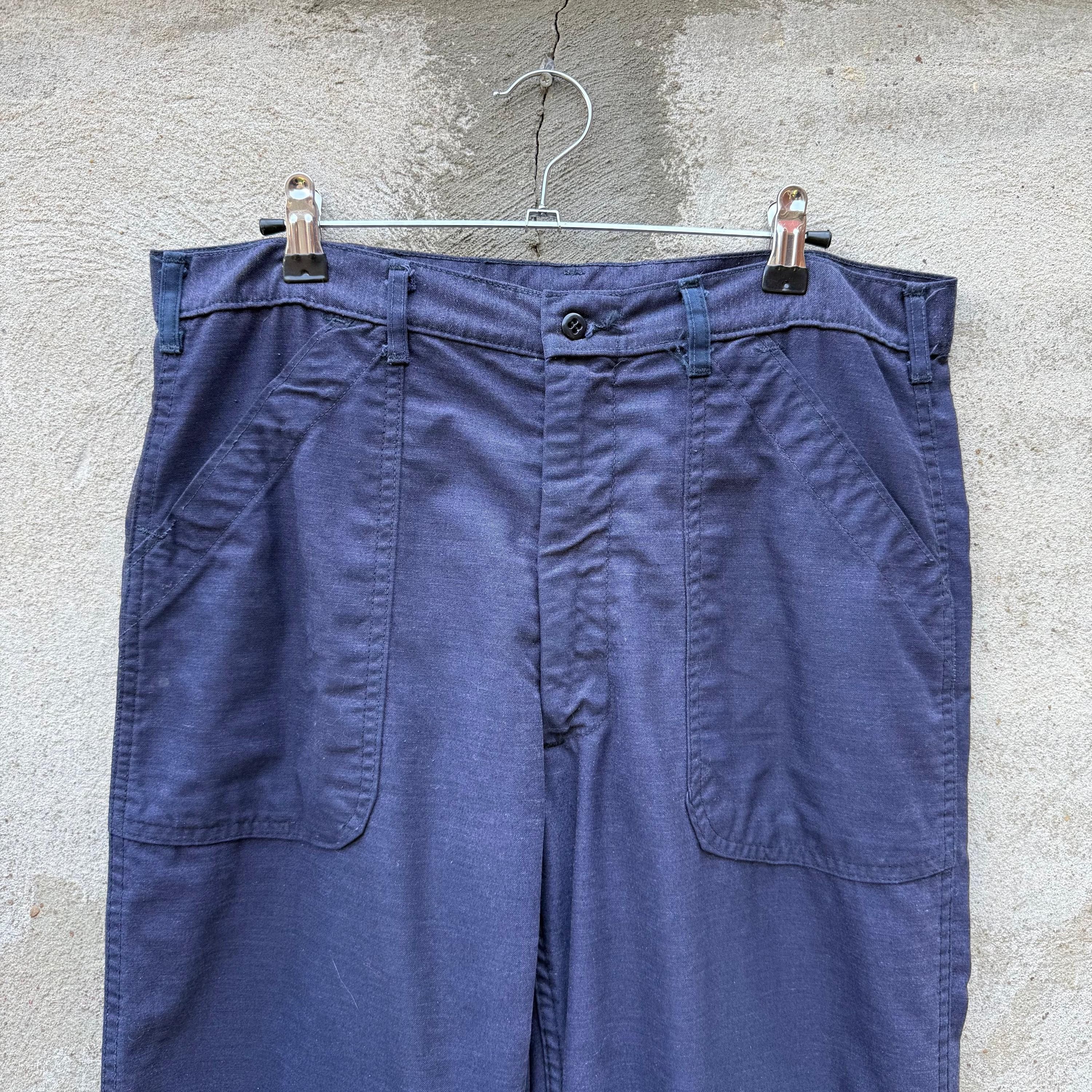 Vintage 70's Vintage USN Utility Baker Pants Style Trousers Size US 32 / EU 48 - 8 Thumbnail