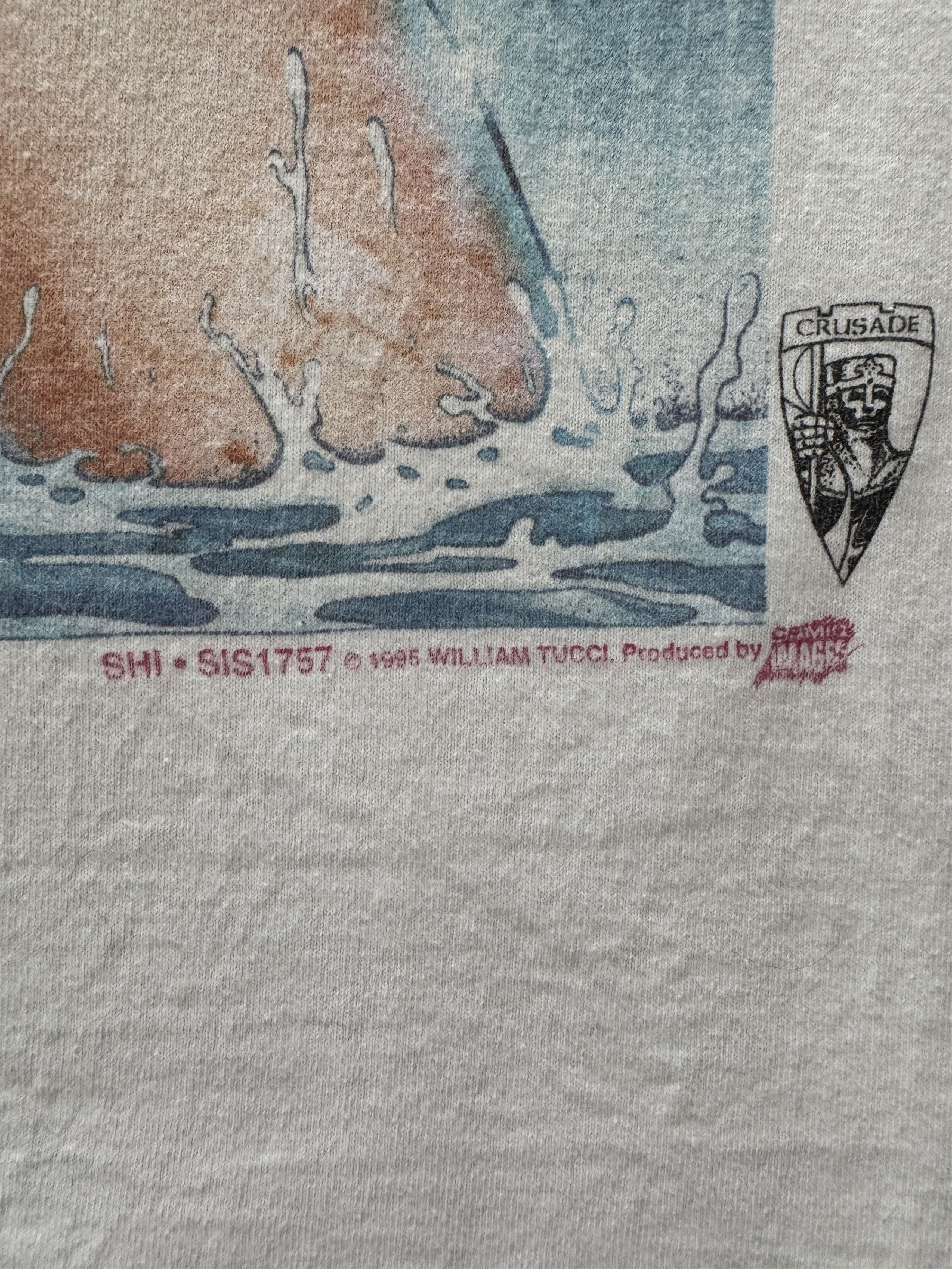 Fruit Of The Loom Vintage 1995 Shi Comic T-shirt Size US XL / EU 56 / 4 - 4 Thumbnail
