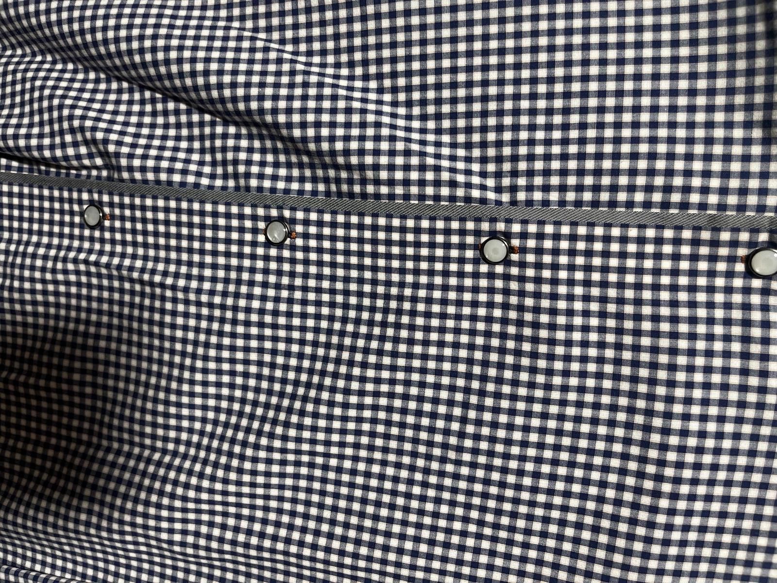 Other 7 Diamonds Gingham Snap Button up Mens Large Long Sleeve Size 42R - 4 Thumbnail