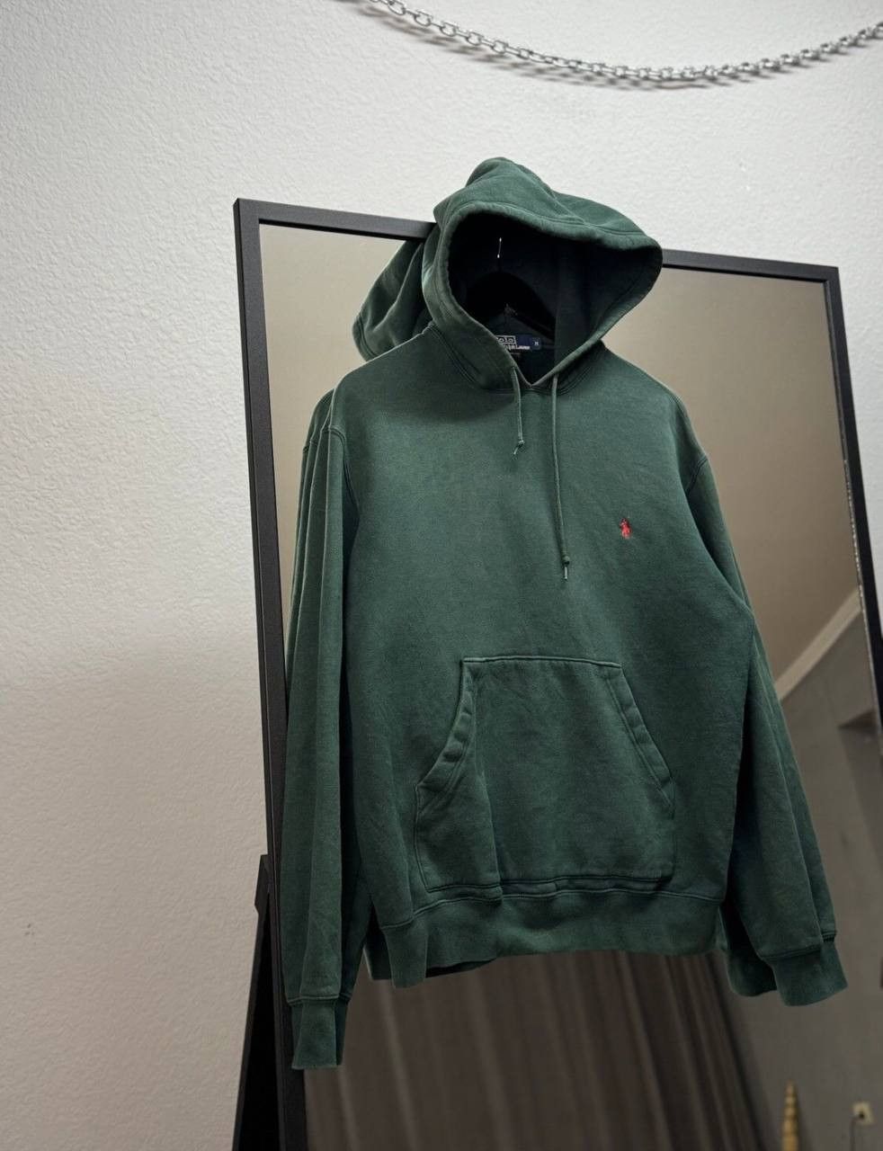 Polo Ralph Lauren × Vintage Polo Ralph Lauren 90s Hoodie Faded Oversized Vintage Size US M / EU 48-50 / 2 - 3 Thumbnail